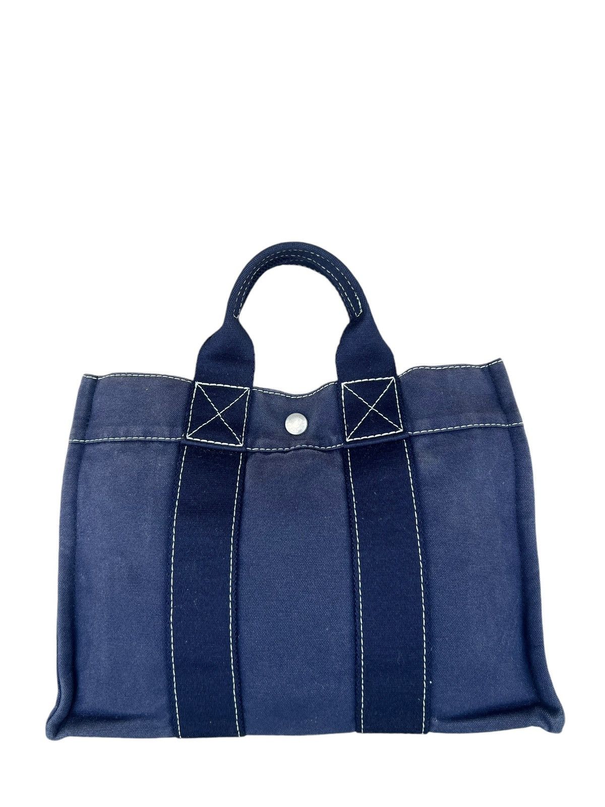 Hermes Vintage Hermes Fourre Tout Faded Blue Mini Tote Bag Size ONE SIZE - 1 Thumbnail