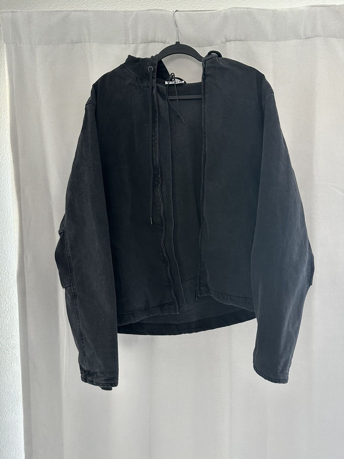 Vintage Pro Club black denim heavy jacket Size US M / EU 48-50 / 2 - 1 Thumbnail