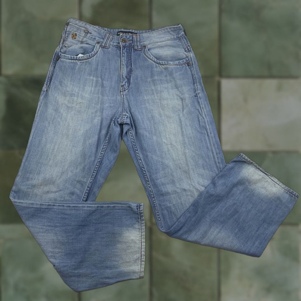 Rocawear VINTAGE Rocawear Jeans Men 32x31 Blue Grunge Y2K Skater Urban Baggy Relaxed Straight Size US 32 / EU 48 - 1 Thumbnail