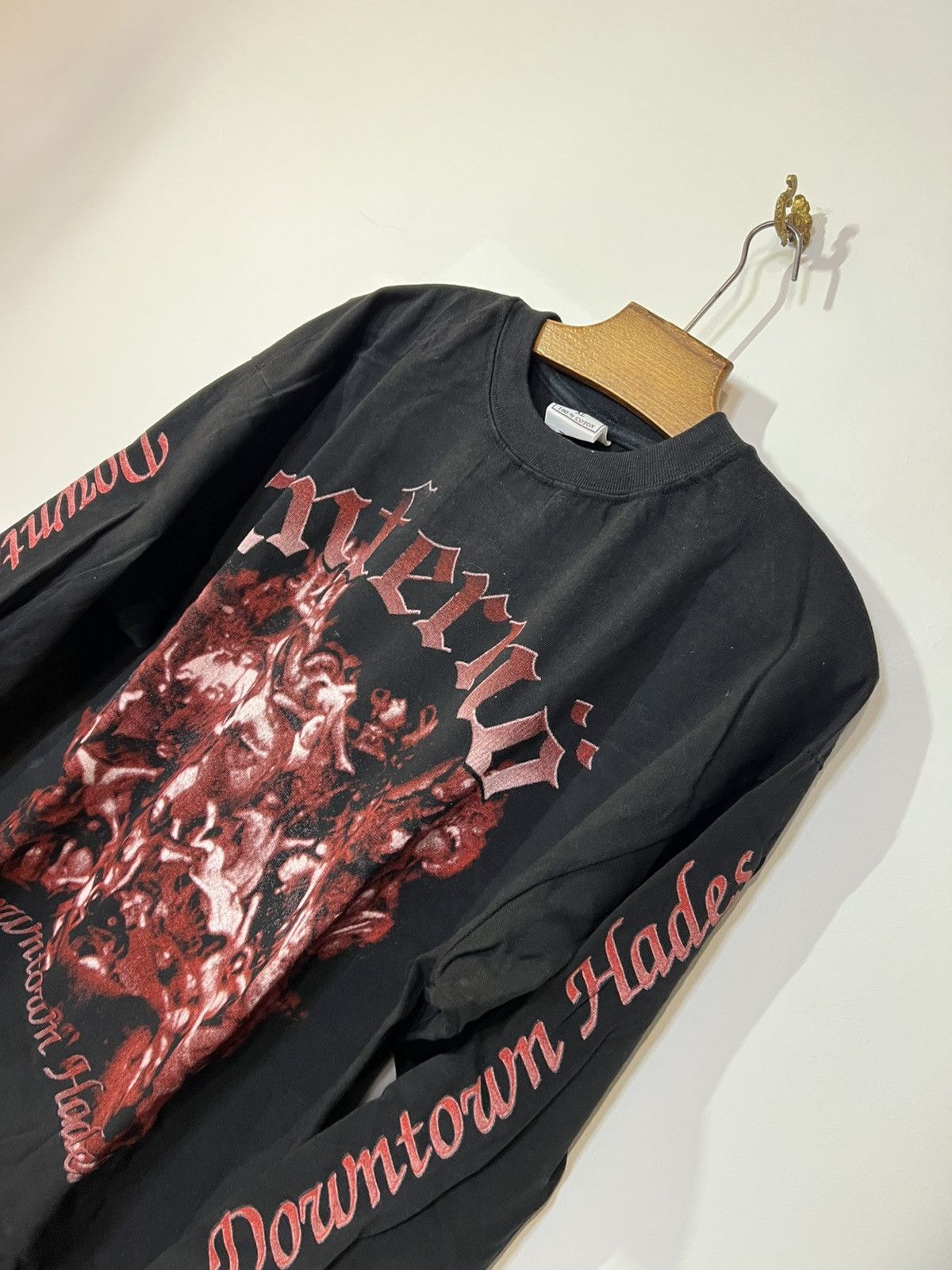 Band Tees Inferno black n roll band vintage shirt 90s Size US XL / EU 56 / 4 - 2 Thumbnail