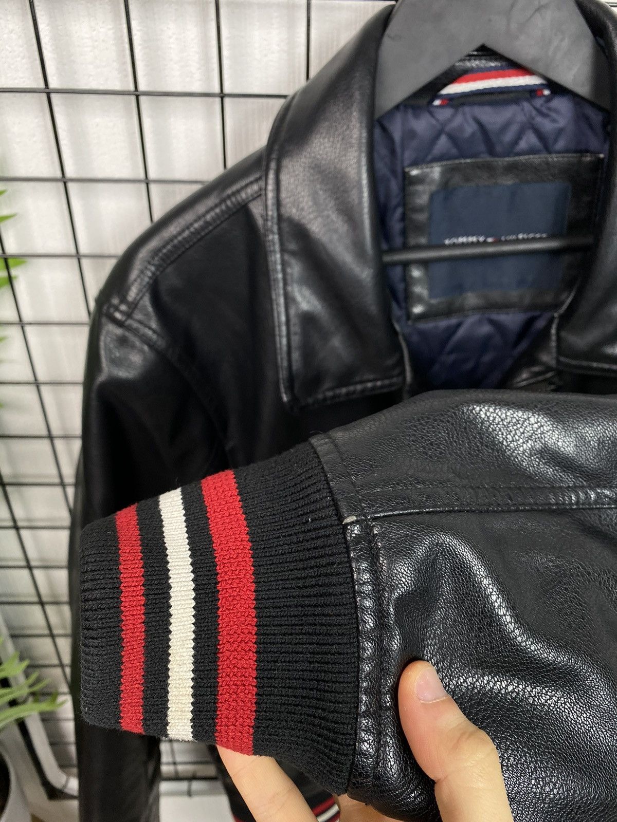 Tommy Hilfiger Rare Tommy Hilfiger Aviator Top Gun jacket Faux leather L Size US L / EU 52-54 / 3 - 15 Thumbnail