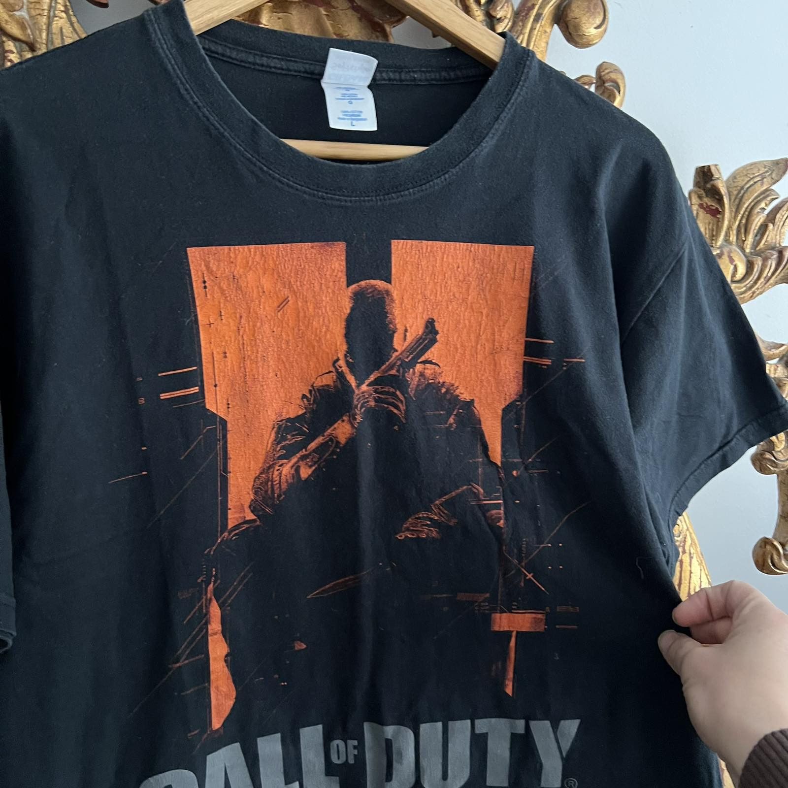 Nintendo 2012 Call Of Duty Black Ops 2 Game Promo Tee Playstation Size US L / EU 52-54 / 3 - 2 Thumbnail