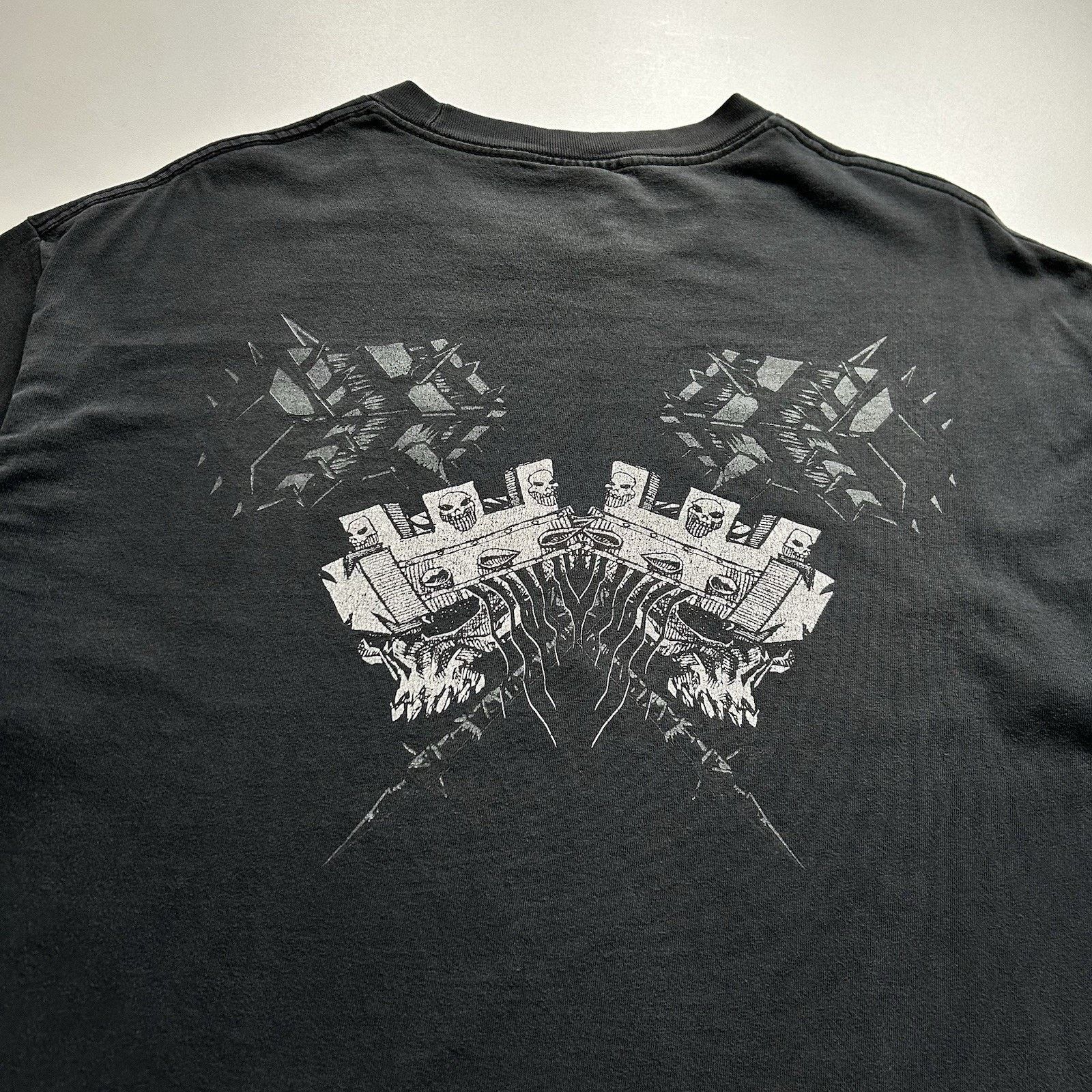 Vintage Vintage Triple H WWE T Shirt XL Y2K Wrestling Promo Faded Size US XL / EU 56 / 4 - 4 Thumbnail