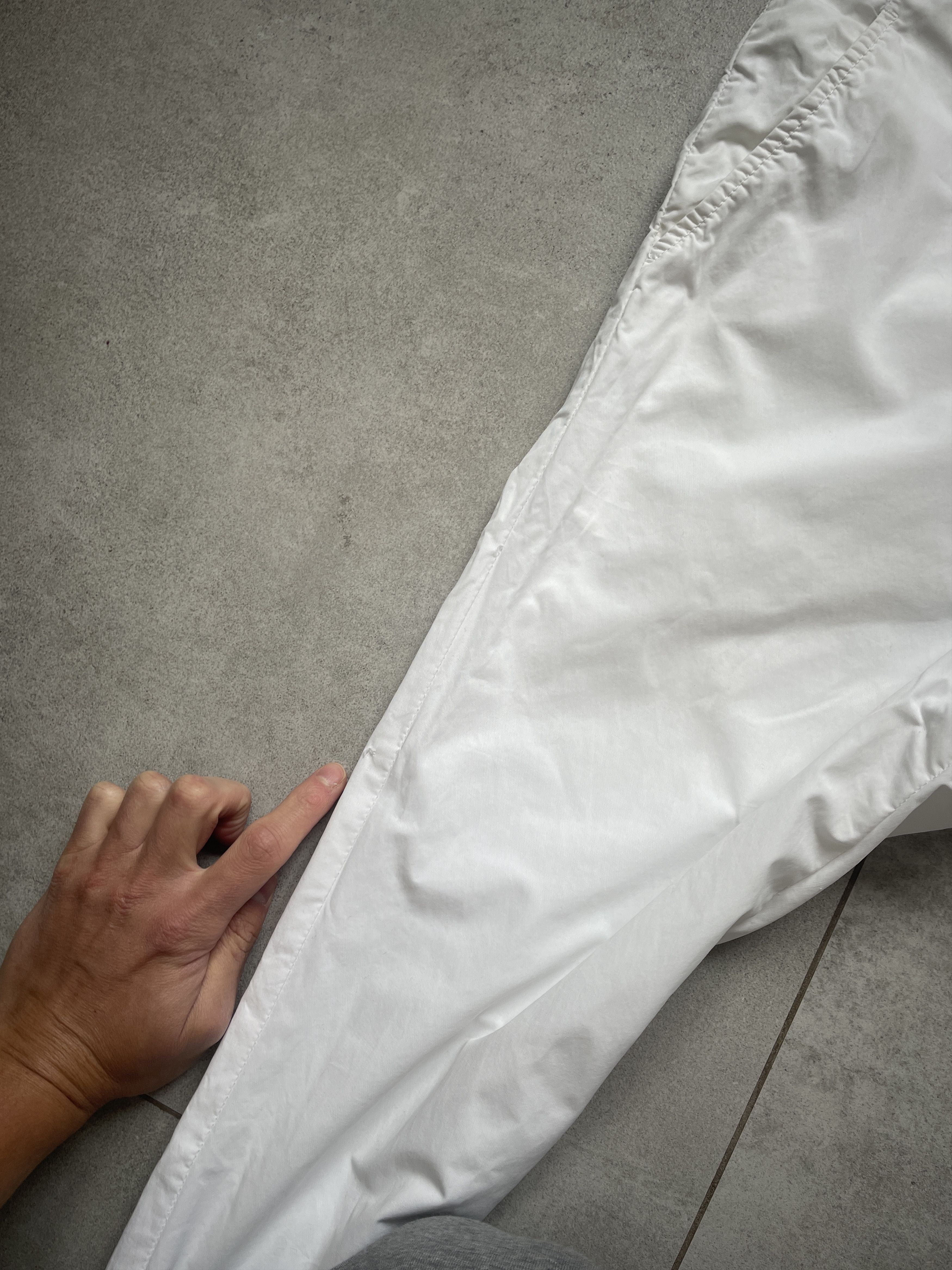 Prada Y2K PRADA MILANO WHITE SLIM FIT CHINO TROUSERS Size US 34 / EU 50 - 12 Thumbnail