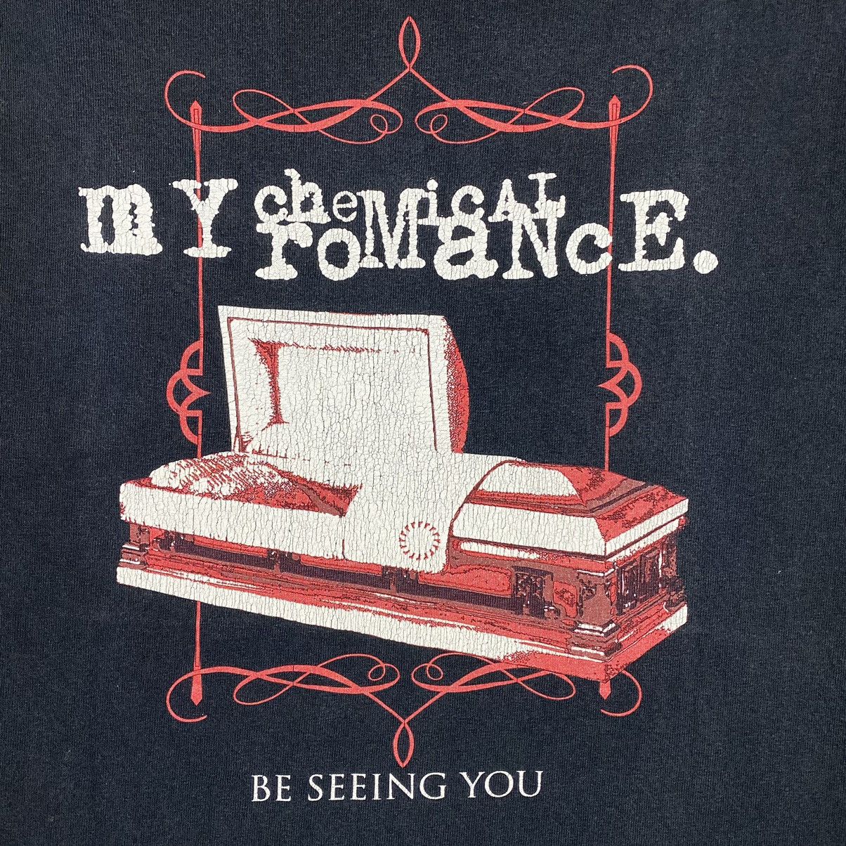 Band Tees × My Chemical Romance × Vintage VINTAGE MY CHEMICAL ROMANCE BAND BE SEEING YOU PROMO TEE Size US M / EU 48-50 / 2 - 3 Thumbnail