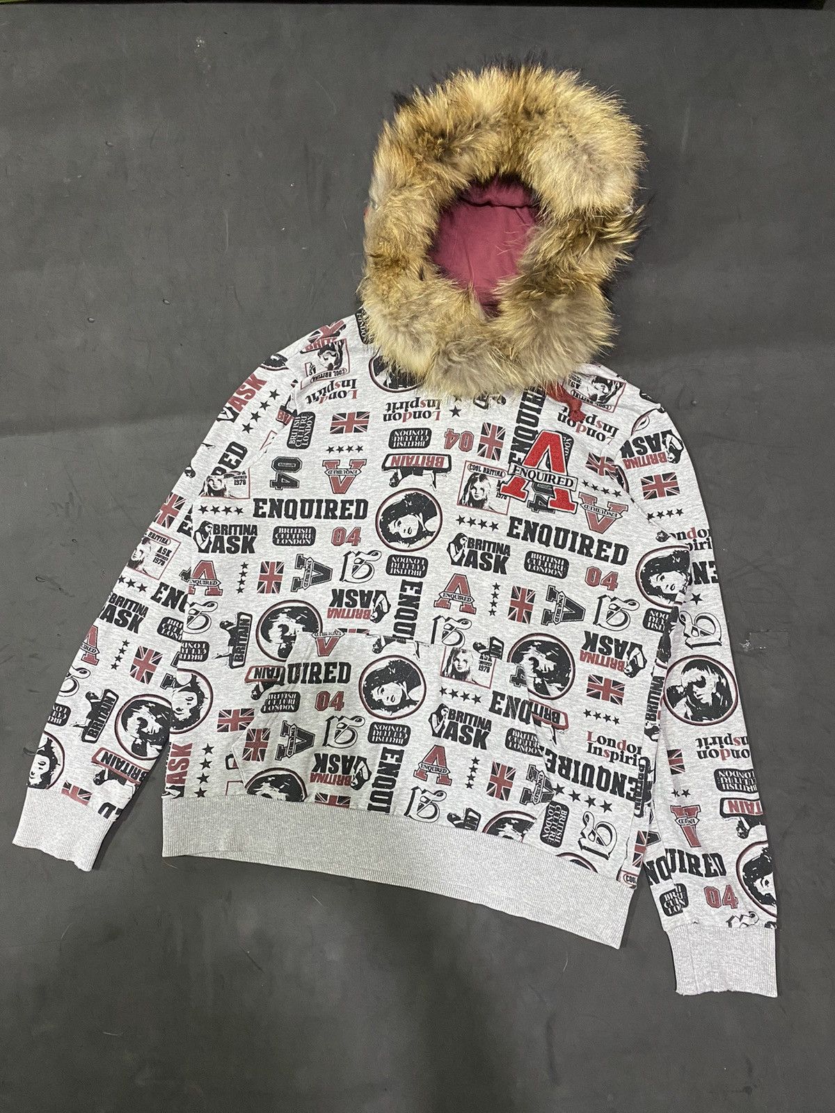 If Six Was Nine 🖤BLACKFRIDAY🖤Japanese Ask Furhoodie Printed Girl Hysteric Size US XL / EU 56 / 4 - 1 Thumbnail