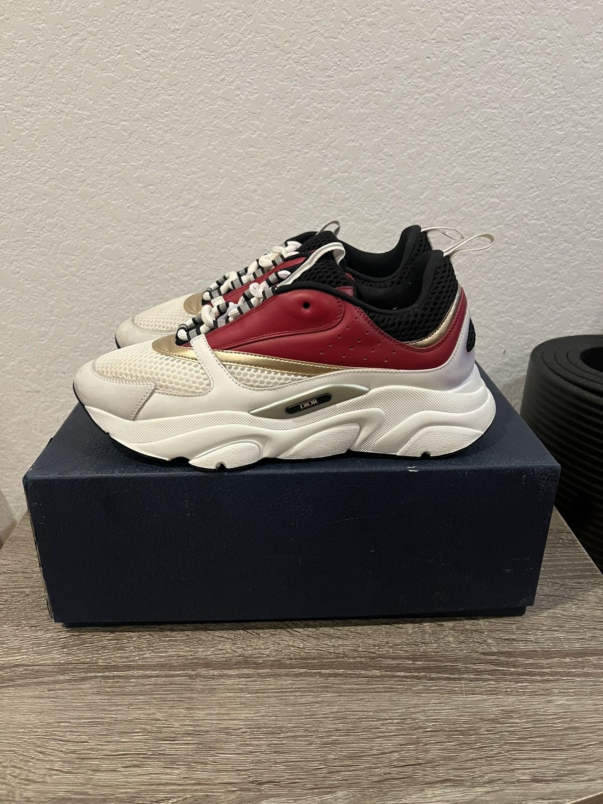 Dior Dior B22 White/Red Size US 8 / EU 41 - 2 Thumbnail
