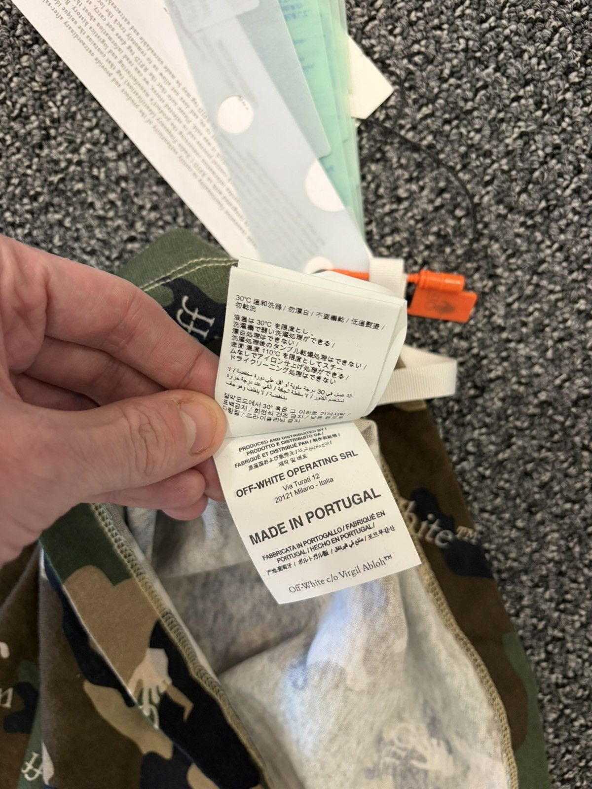 Off-White Off-White AOP Camo Tee Size US XL / EU 56 / 4 - 12 Thumbnail
