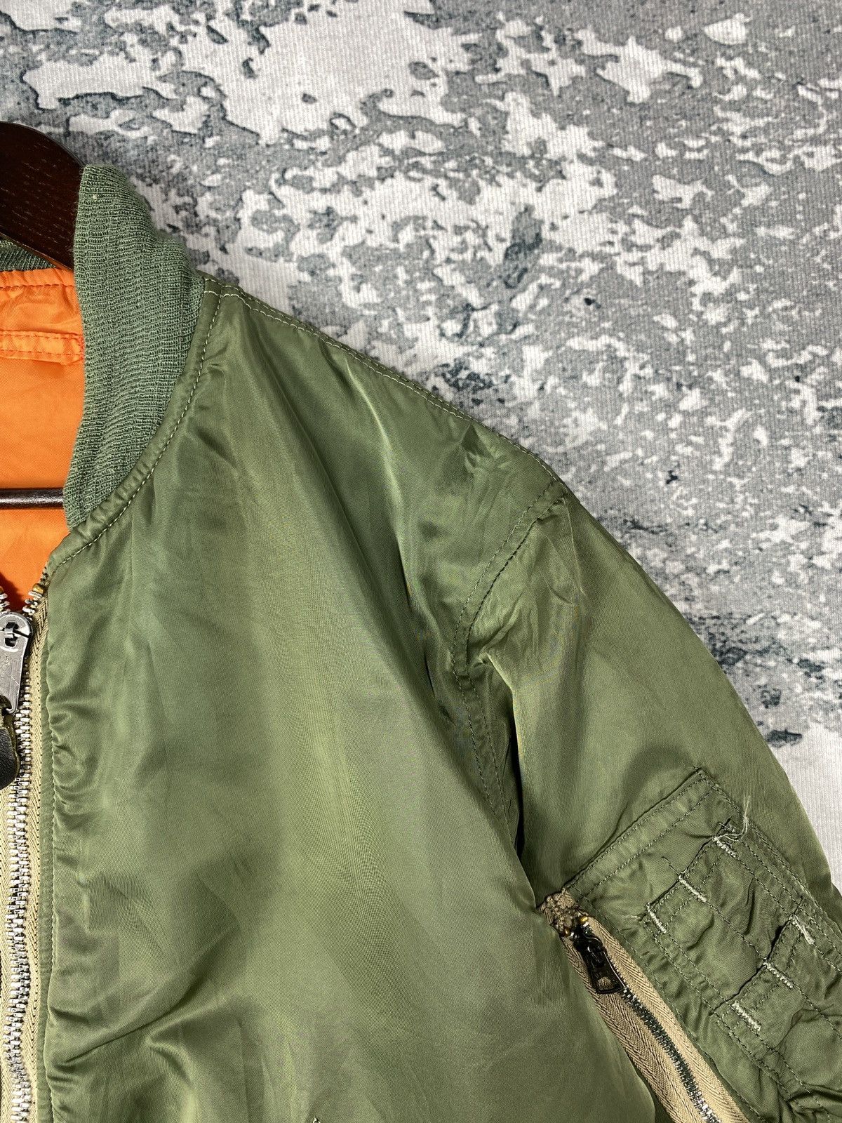 Alpha Industries Vintage Alpha Industries MA-1 Bombers Jacket Size US M / EU 48-50 / 2 - 3 Thumbnail