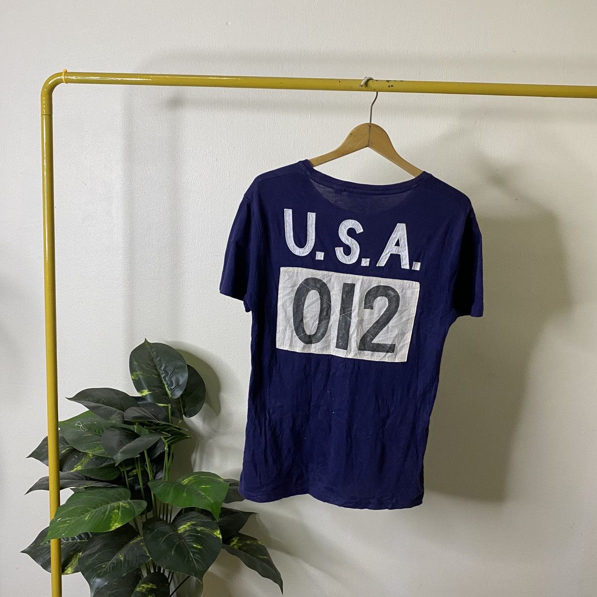 Polo Ralph Lauren Vintage Polo Ralph Lauren USA #012 Chief Keef Style T Shirt Size US S / EU 44-46 / 1 - 1 Thumbnail