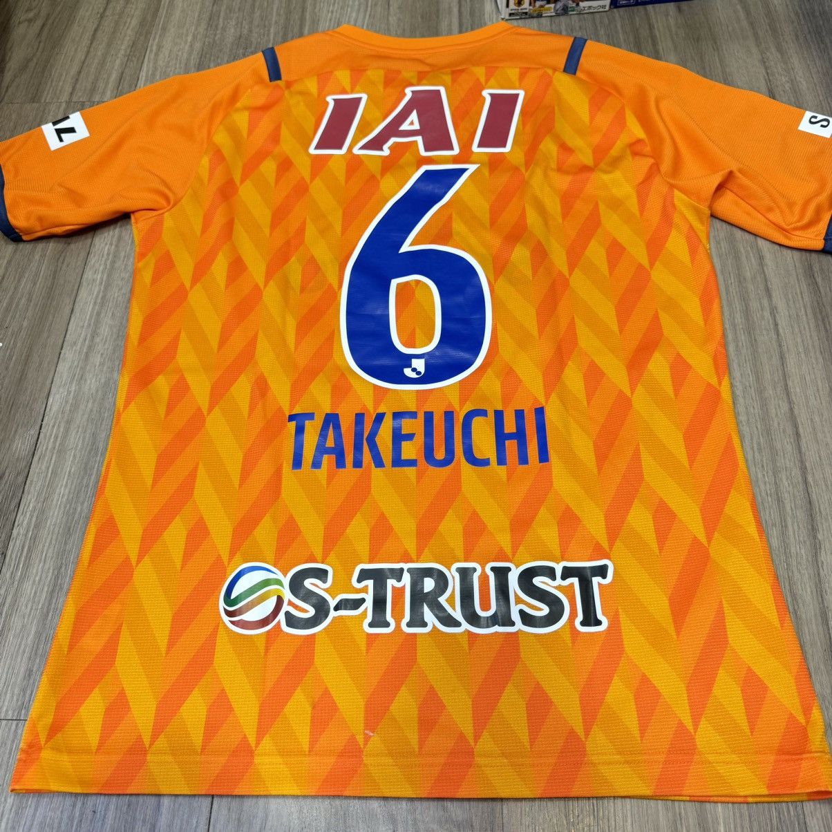 Japanese Brand × Puma Shimizu S-Pulse 2021 home shirt #6 Takeuchi Size US L / EU 52-54 / 3 - 2 Thumbnail