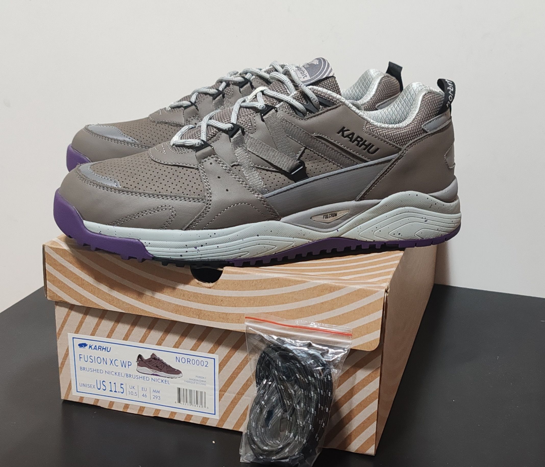 Karhu KARHU FUSION XC WP Brushed Nickel /Brushed TG:Eur 44 Size US 12.5 / EU 45-46 - 7 Thumbnail