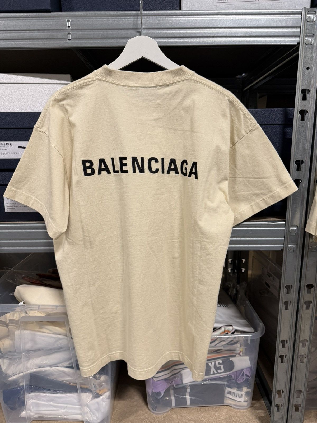 Balenciaga Balenciaga Long Embroidery T-Shirt NEW 850$ Size US L / EU 52-54 / 3 - 1 Thumbnail
