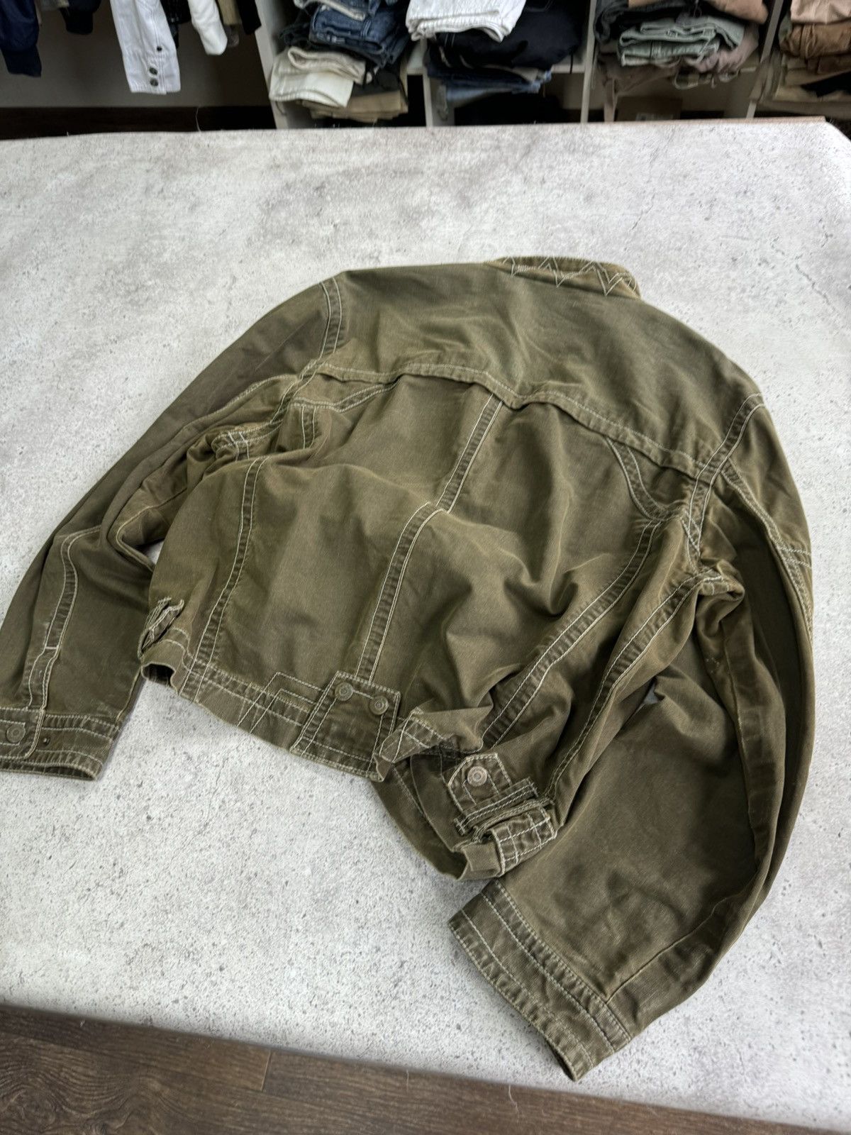 Junya Watanabe Vintage Faded Multi-pocket Cargo Junya Watanabe Style Jacket Size US L / EU 52-54 / 3 - 5 Thumbnail