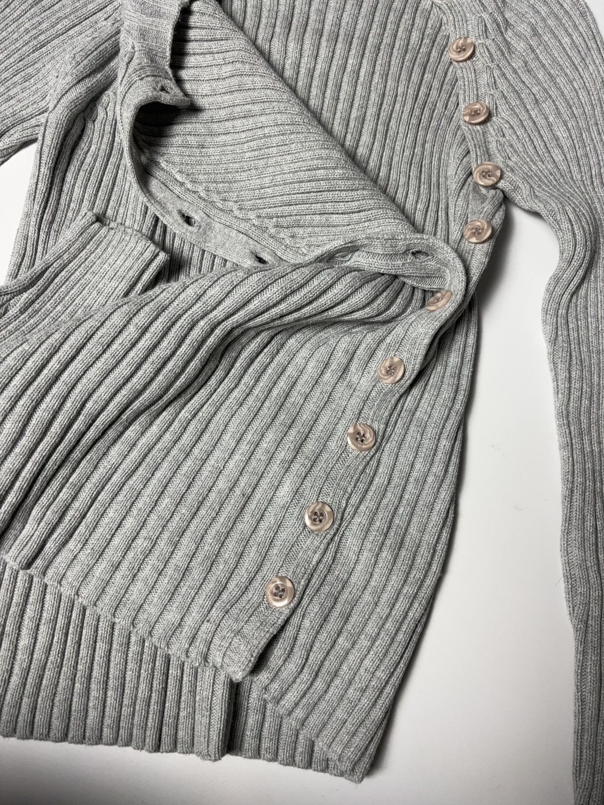 Other BUTTON UP KNIT SWEATER Y2K AVANT GARDE Size L / US 10 / IT 46 - 5 Thumbnail