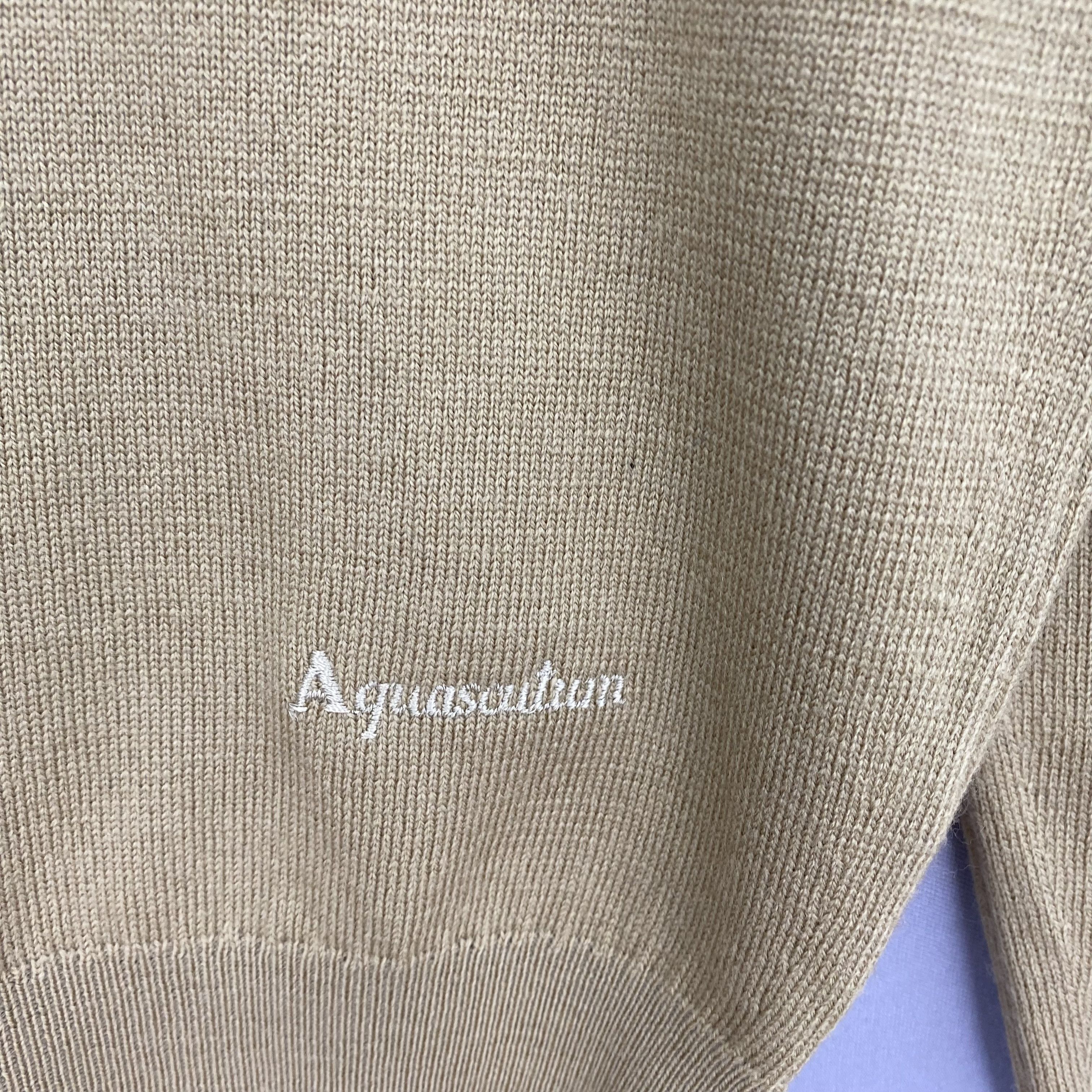 Aquascutum Vintage 90s Aquascutum Knitwear Sweater Sweatshirt | GF20432 Size US XS / EU 42 / 0 - 2 Thumbnail