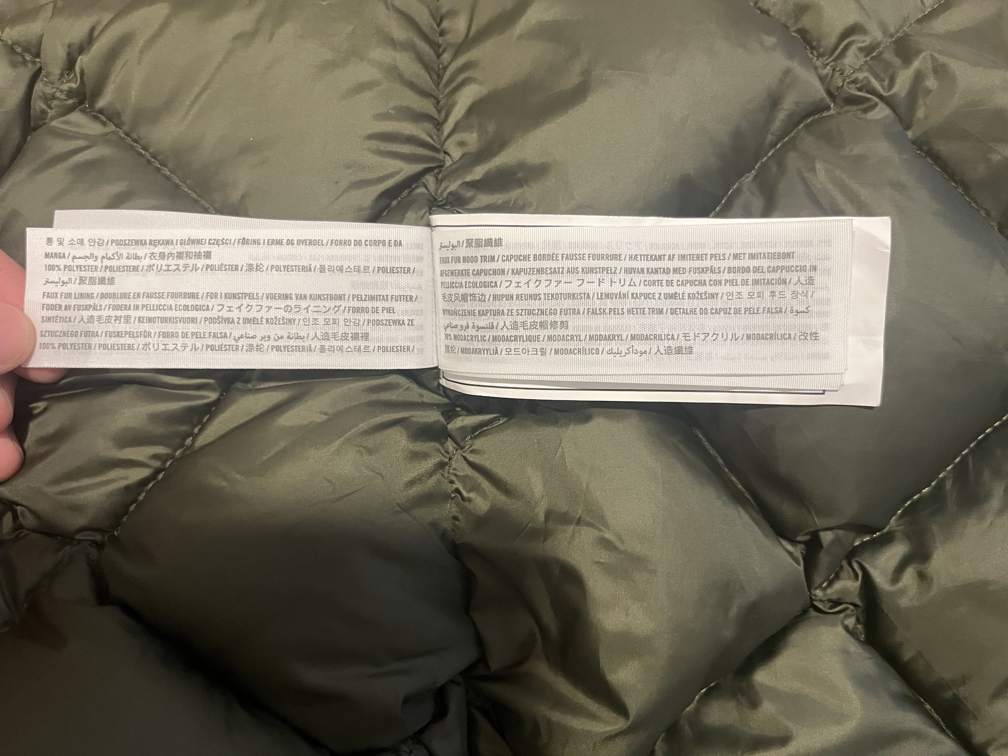 Abercrombie & Fitch Abercrombie & Fitch olive 'Ultra' duck down/feathers parka Size US XS / EU 42 / 0 - 7 Thumbnail