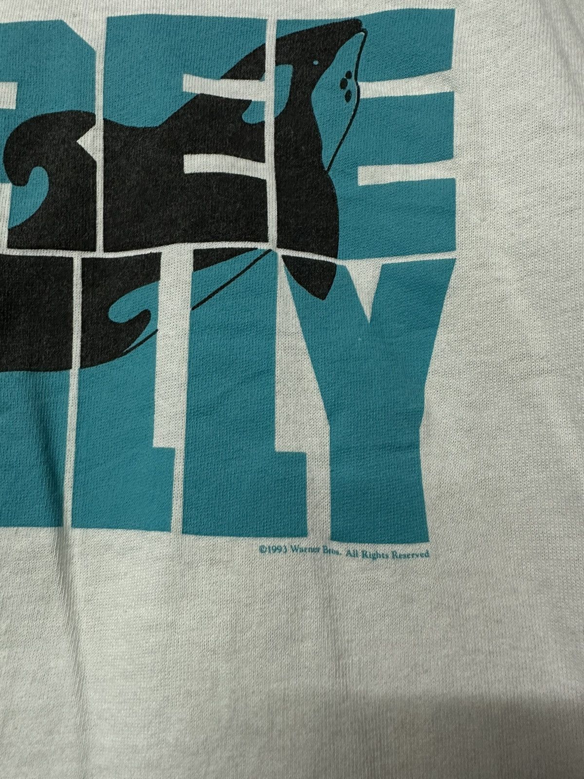 Vintage × Warner Bros Vintage 90s Movie Free Willy Warner Bros Tee Size US L / EU 52-54 / 3 - 3 Thumbnail
