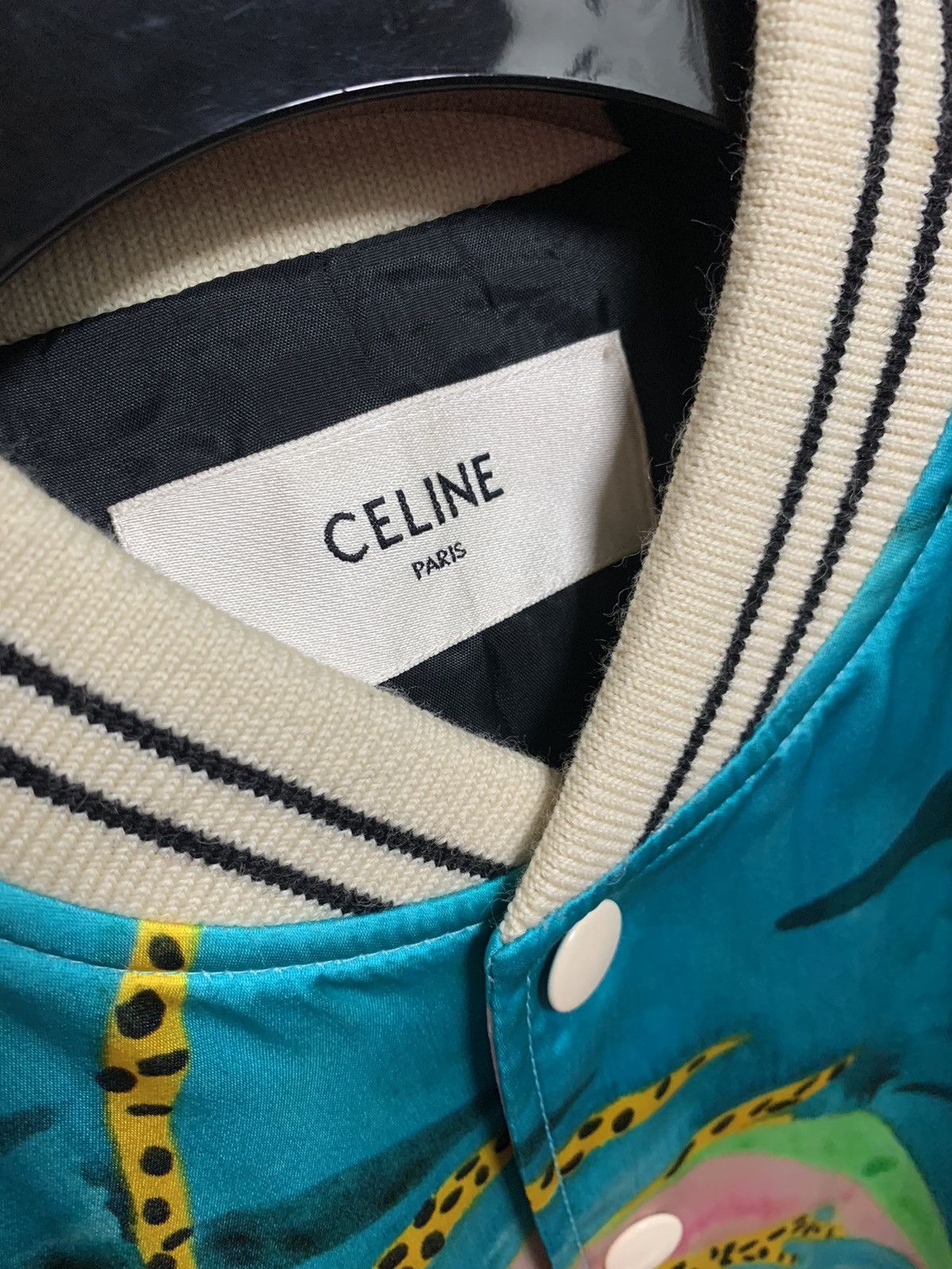 Celine Celine 2021SS Palm tree Satin jacket Size US S / EU 44-46 / 1 - 4 Thumbnail