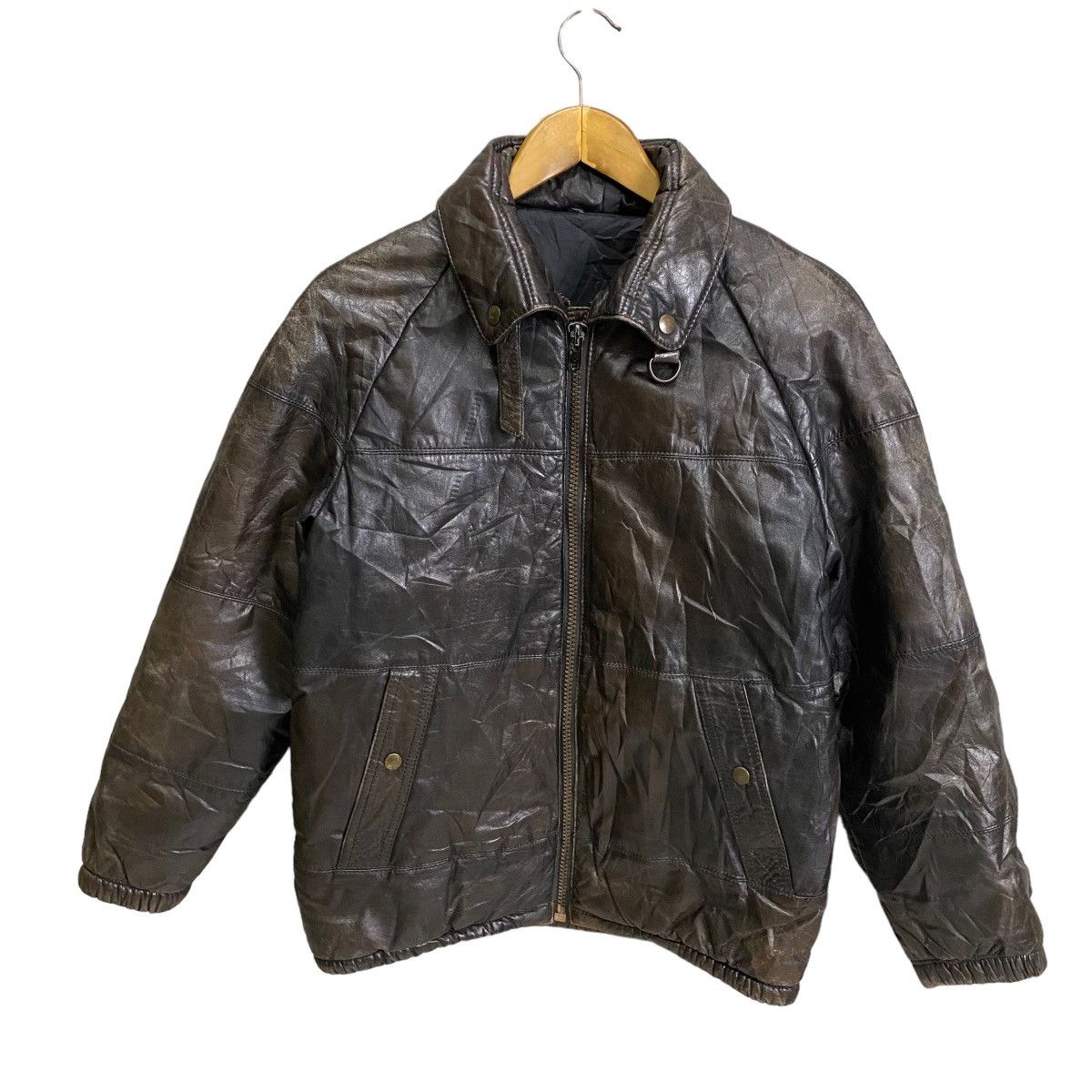 Bugatti BUGATTI PUFFER LEATHER JACKET Size US S / EU 44-46 / 1 - 1 Thumbnail