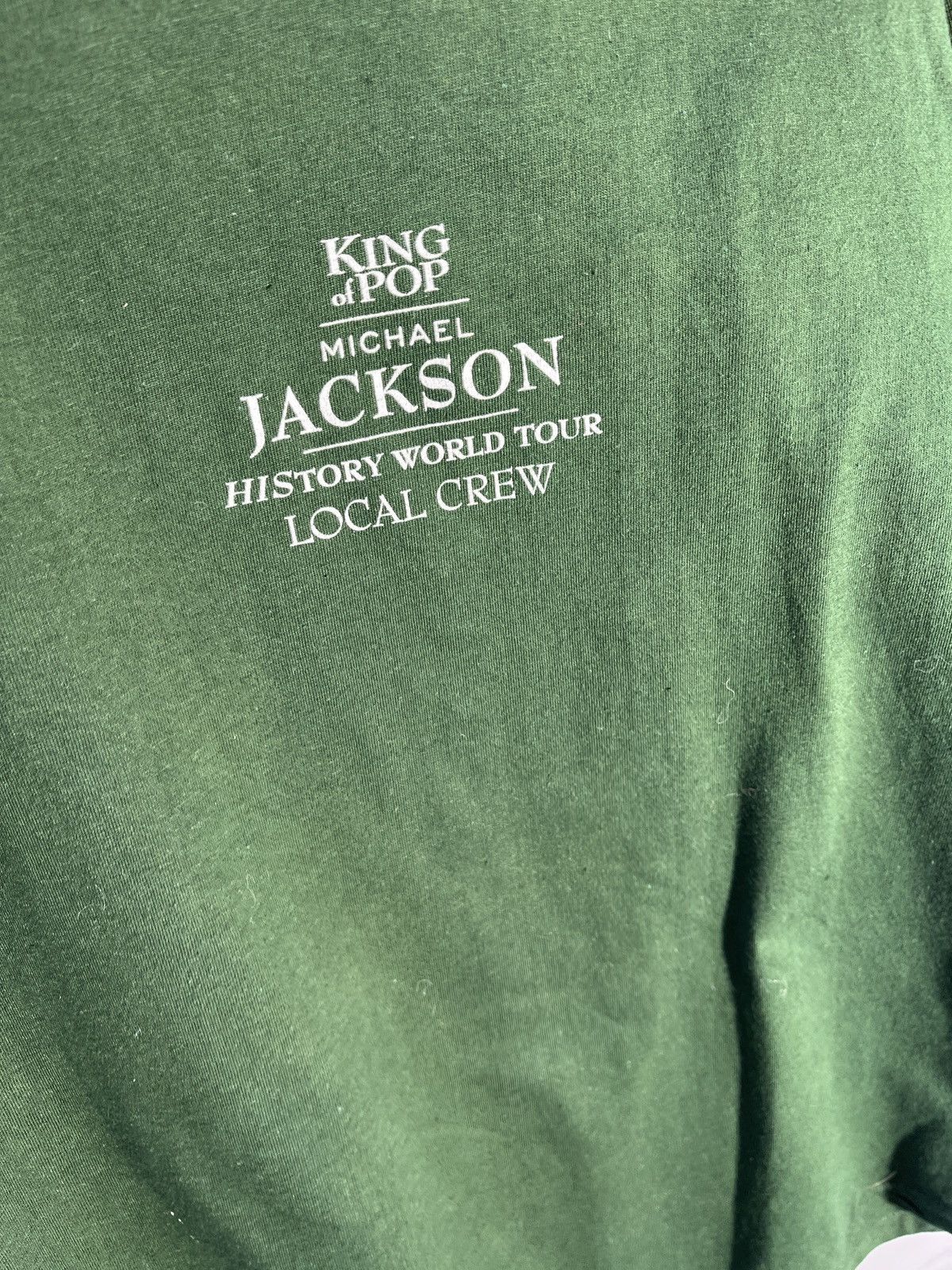 Michael Jackson Michael Jackson History World Tour Local Crew Redwood XL Size US XL / EU 56 / 4 - 2 Thumbnail