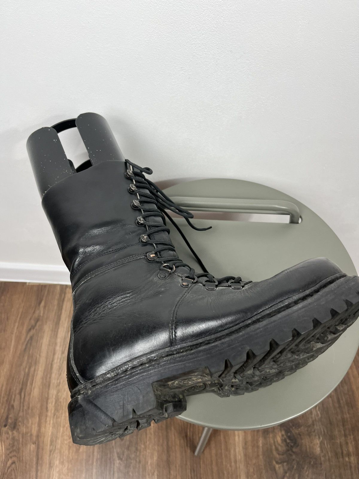 Other Vintage 1982 Military Leather Combat Boots Black Size 42 Size US 9 / EU 42 - 19 Thumbnail