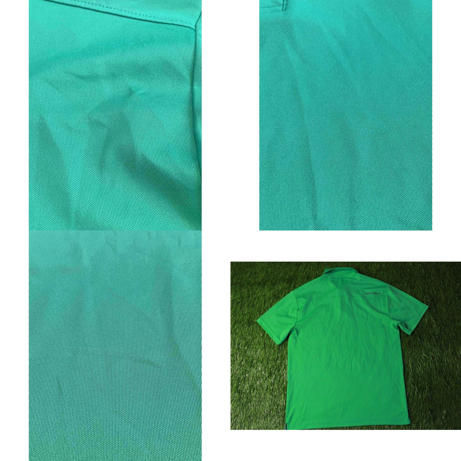 Under Armour Under Armour HeatGear Polo Shirt Men Training Shirt Jersey Original Size M Medium Green Polo Men Regular XS? Size US M / EU 48-50 / 2 - 8 Thumbnail