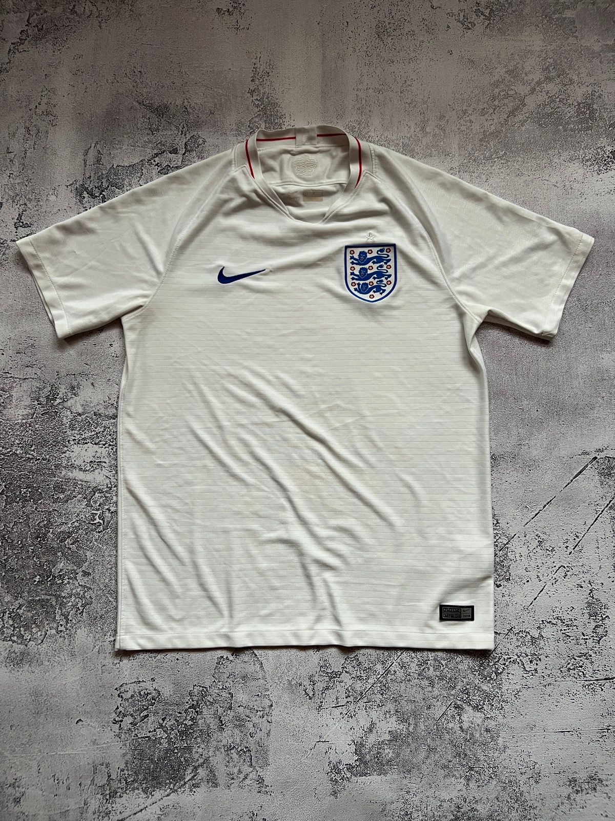 Pre-owned Jersey X Nike England 2016 2018 National Team Home Football Shirt Soccer In White