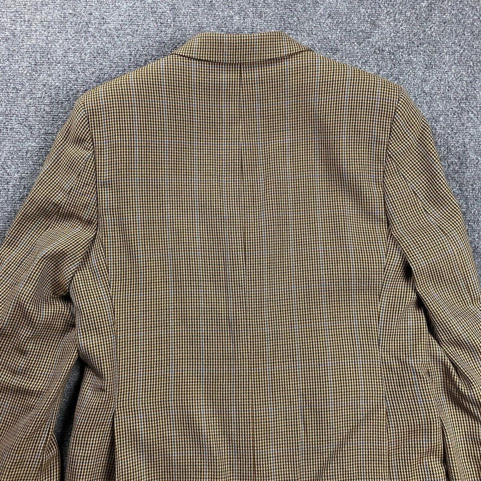 Other Joseph Turner Blazer Men's 38L Gingham Dales Jacket Wool Size 38L - 3 Thumbnail
