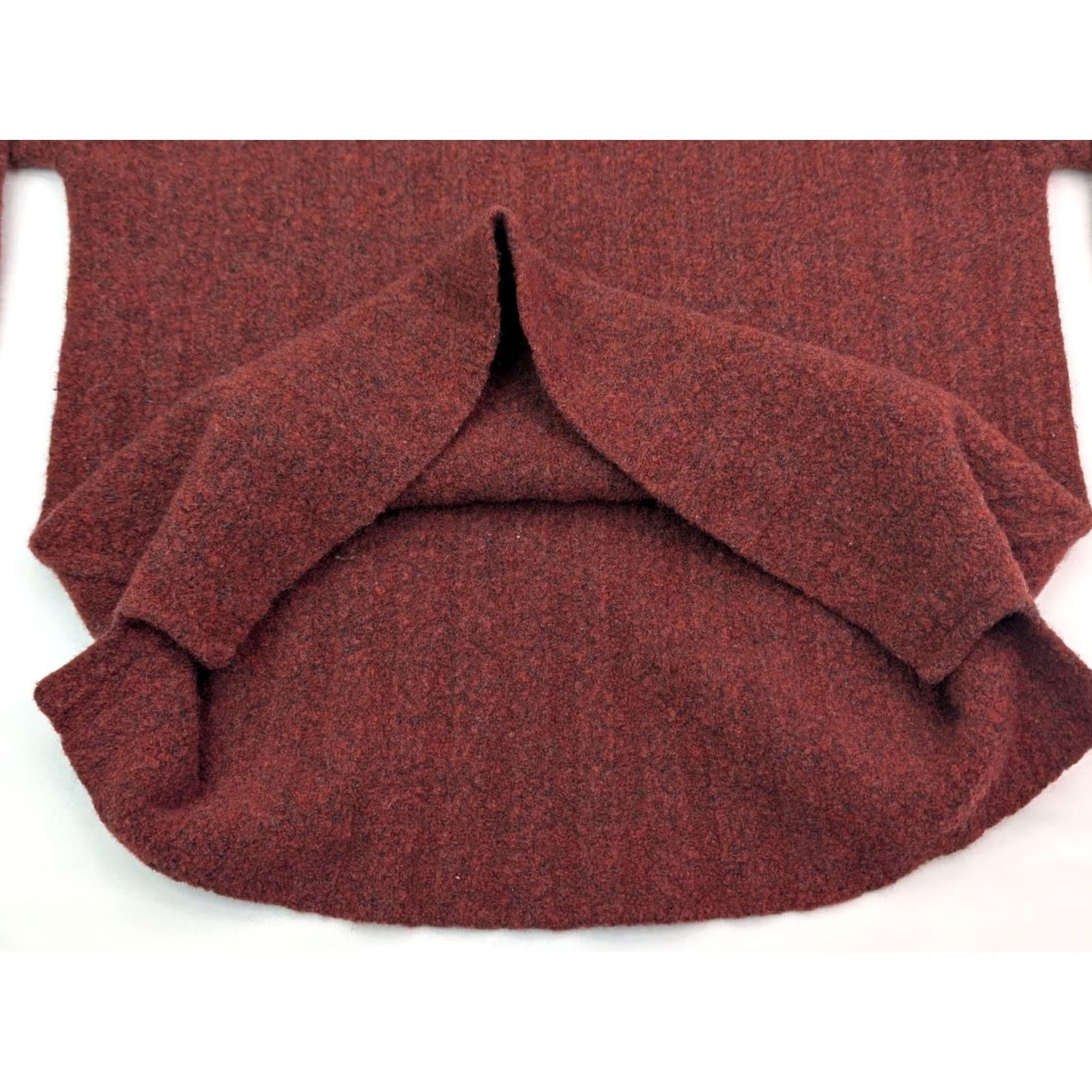 Banana Republic Banana Republic Sweater Womens M Red Wool Blend Flannel Pullover Women Orange Thermal Size M / US 6-8 / IT 42-44 - 4 Thumbnail