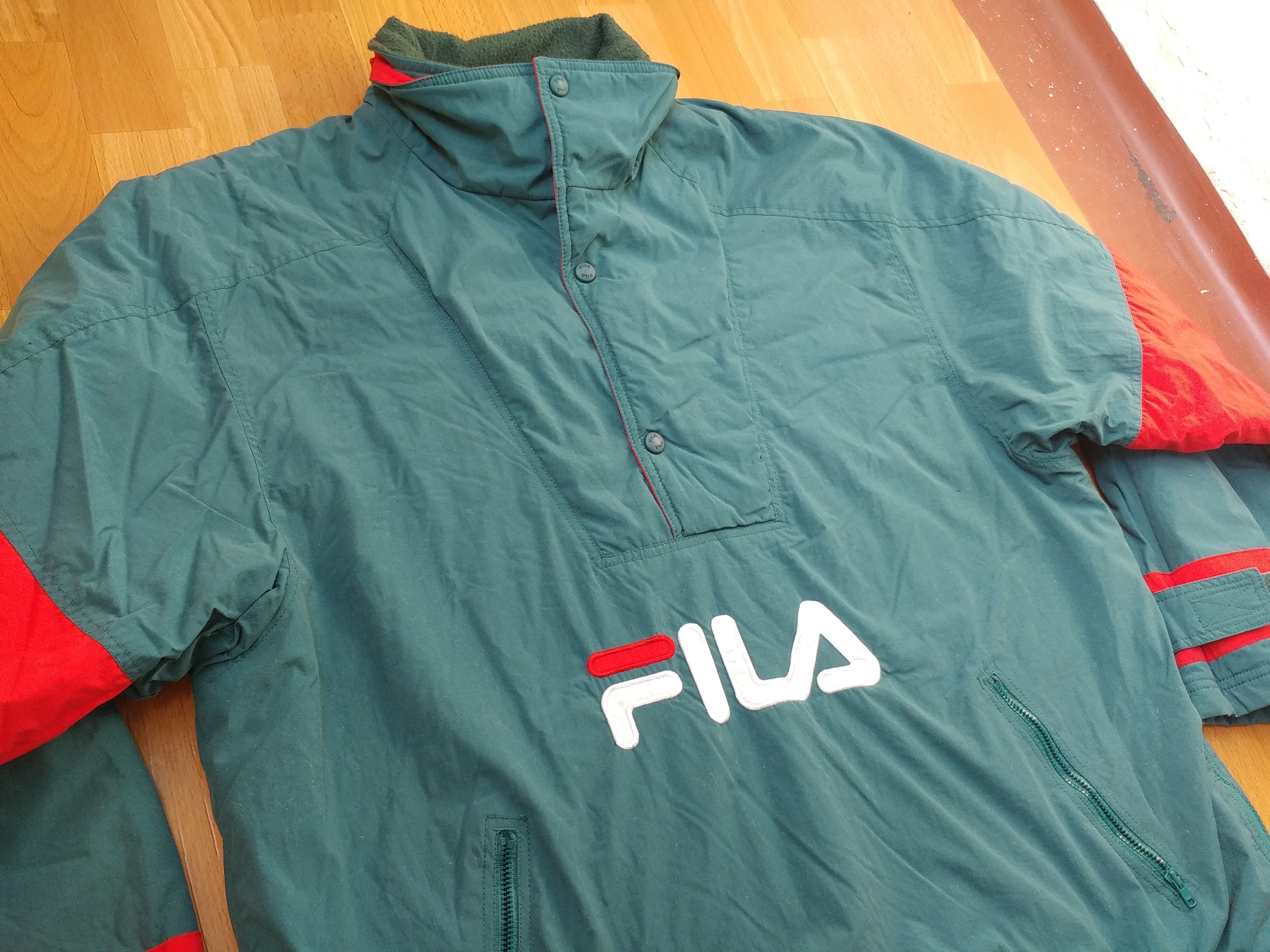 Fila FILA jacket, vintage, 90s hip hop windbreaker skater Y2K L Size US L / EU 52-54 / 3 - 10 Thumbnail