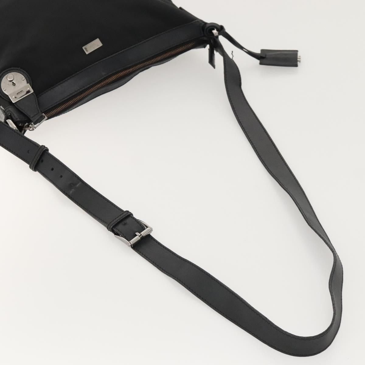 Gucci GUCCI Shoulder Bag Nylon Black Silver Size ONE SIZE - 7 Thumbnail