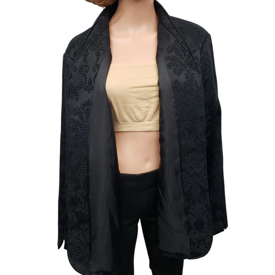 Other ERIN LONDON Jacquard Brocade Jacket Plus Size 2X Lined Size XXL / US 16-18 / IT 52-54 - 9 Thumbnail