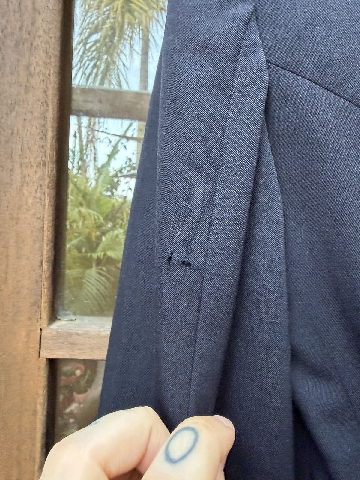 Comme des Garcons Comme Des Garcons eggshell blazer Size 36R - 5 Thumbnail