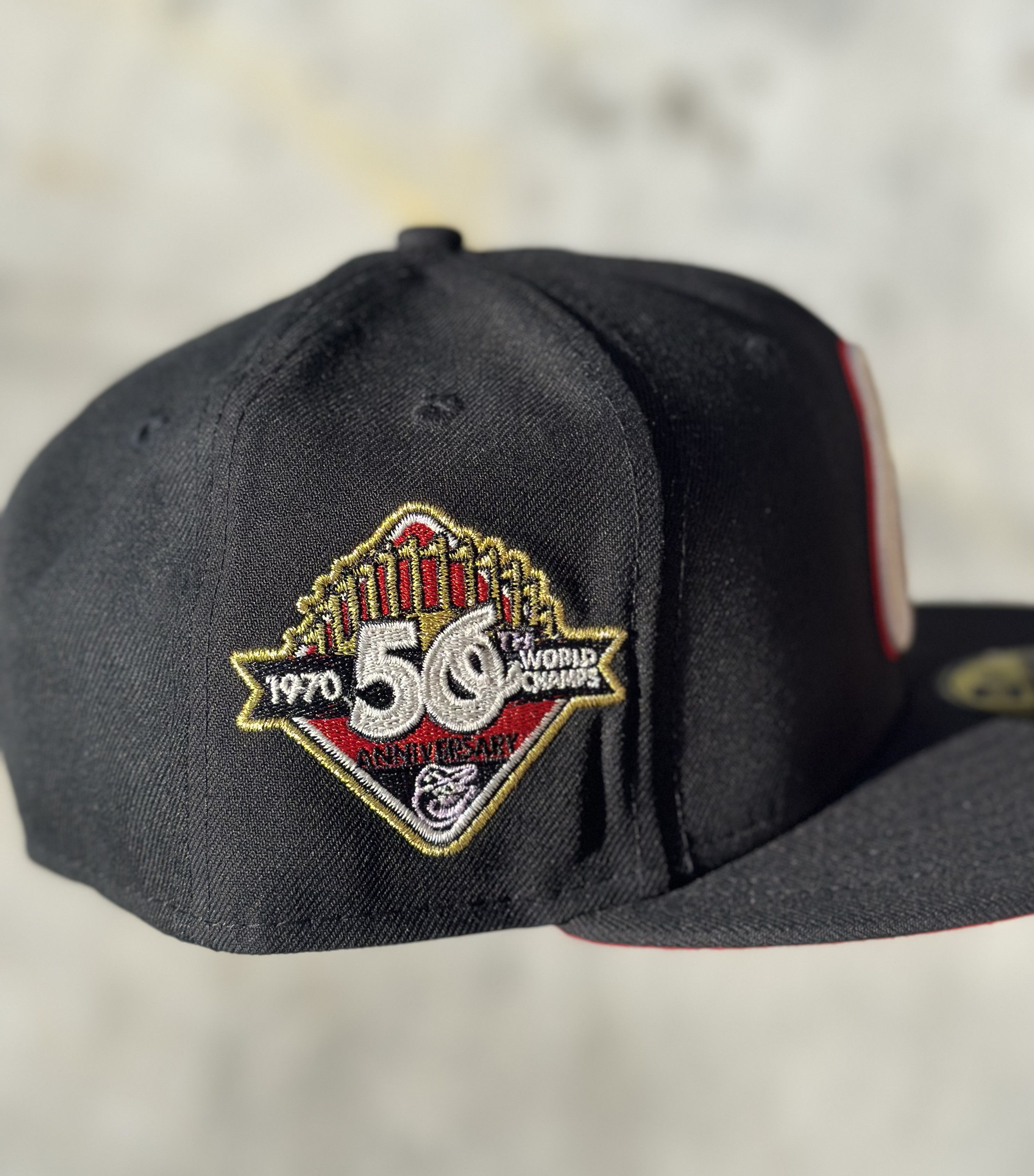Hat Club 7 1/4 Baltimore Orioles 50th Anniversary Fitted Size ONE SIZE - 2 Thumbnail