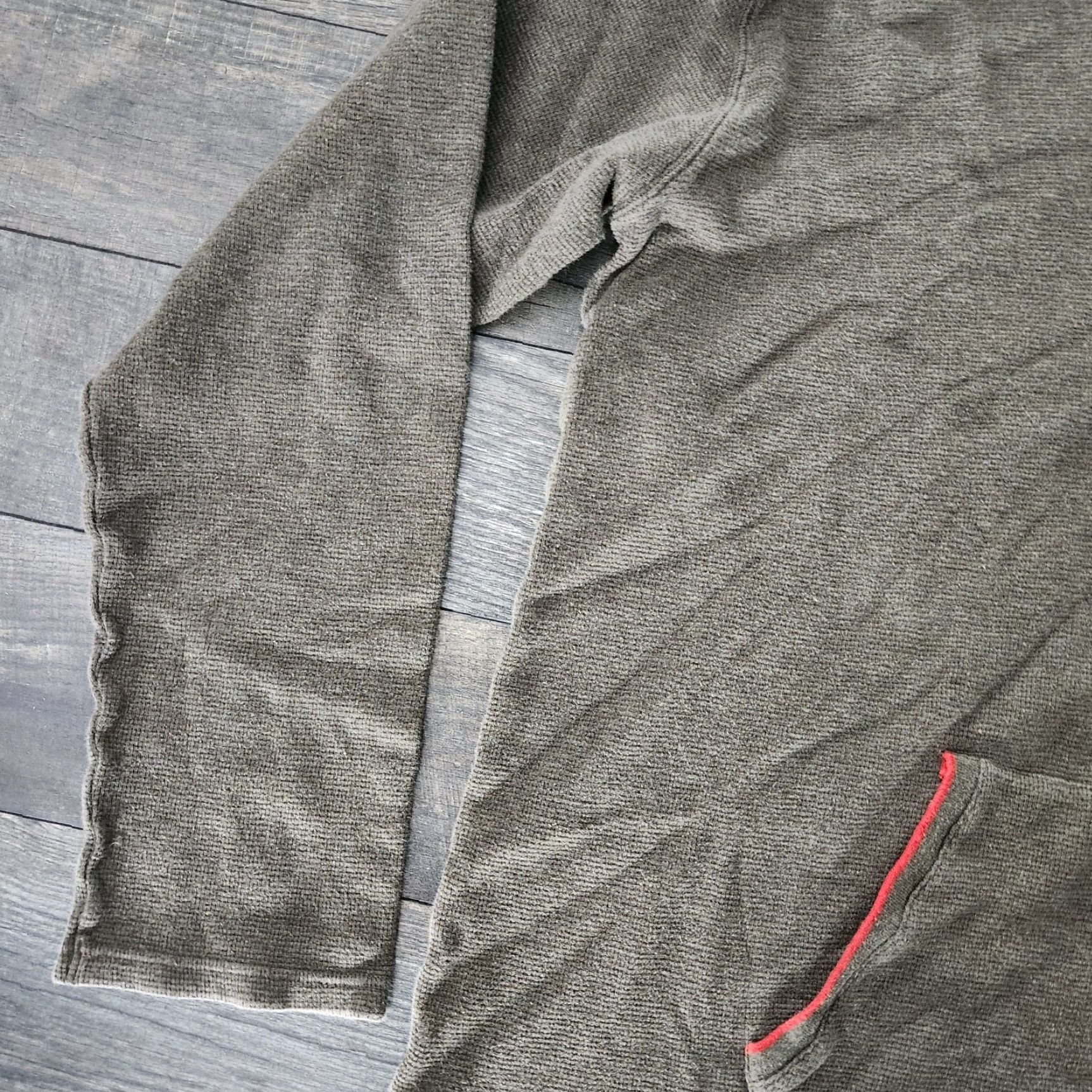 Polo Ralph Lauren Polo Ralph Lauren Hoodie Mens XL Green Olive Waffle Knit Thermal Lounge Wear Pullover Hooded Pockets Embroidered Crew Neck Classic Size US XL / EU 56 / 4 - 5 Thumbnail