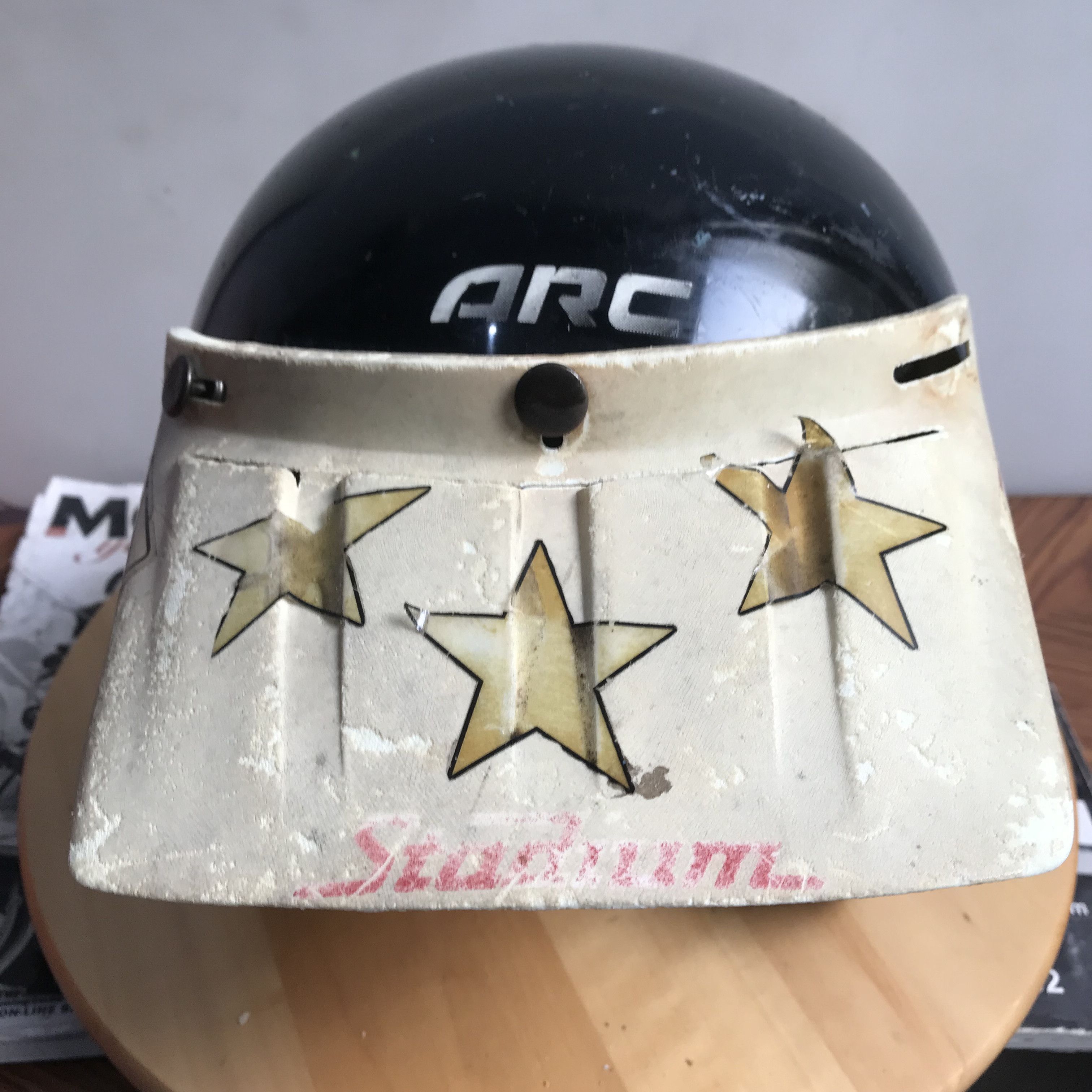 HELM ARC nr 20 NR20 Helm Helmet With Stadium Pat helmet Size ONE SIZE - 5 Thumbnail