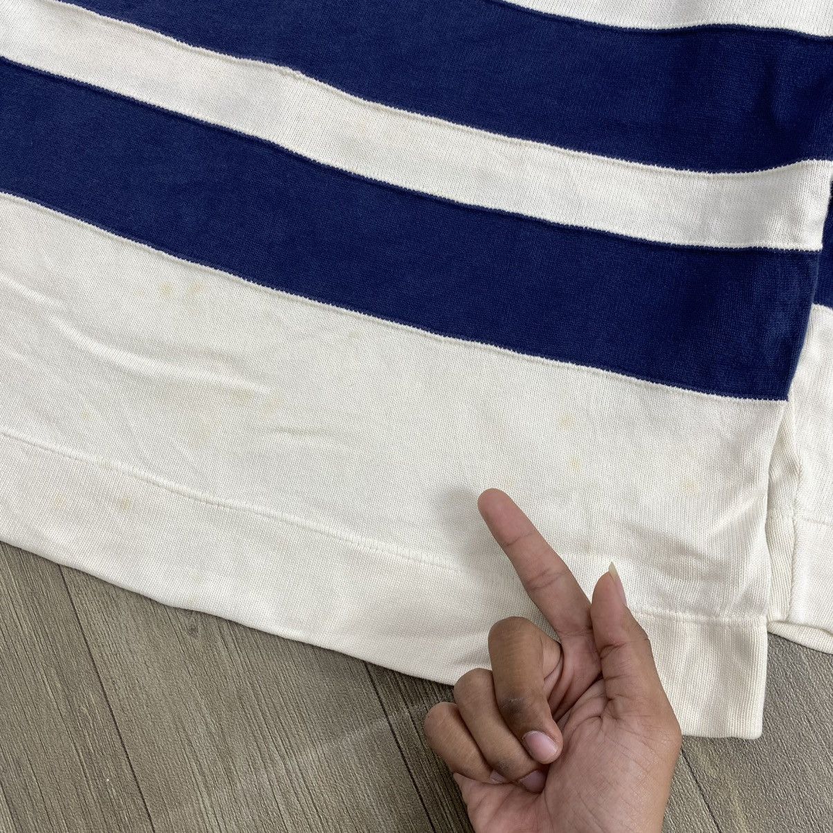 Issey Miyake 1990s Issey Miyake Im Product Studio Striped Hoodie Designer Size US M / EU 48-50 / 2 - 16 Thumbnail