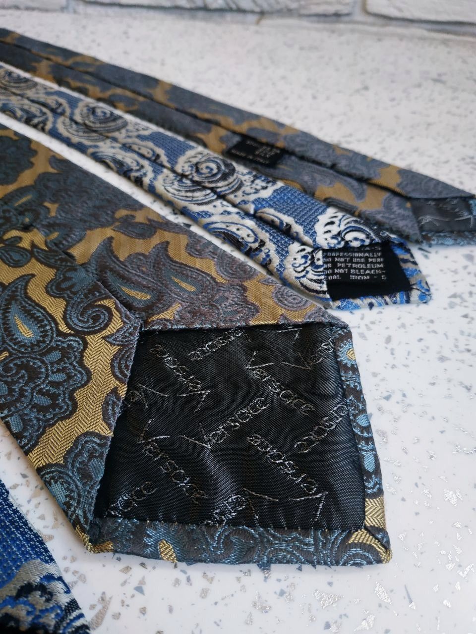 Versace Vintage Gianni Versace Silk Jacquard Ties Size ONE SIZE - 5 Thumbnail