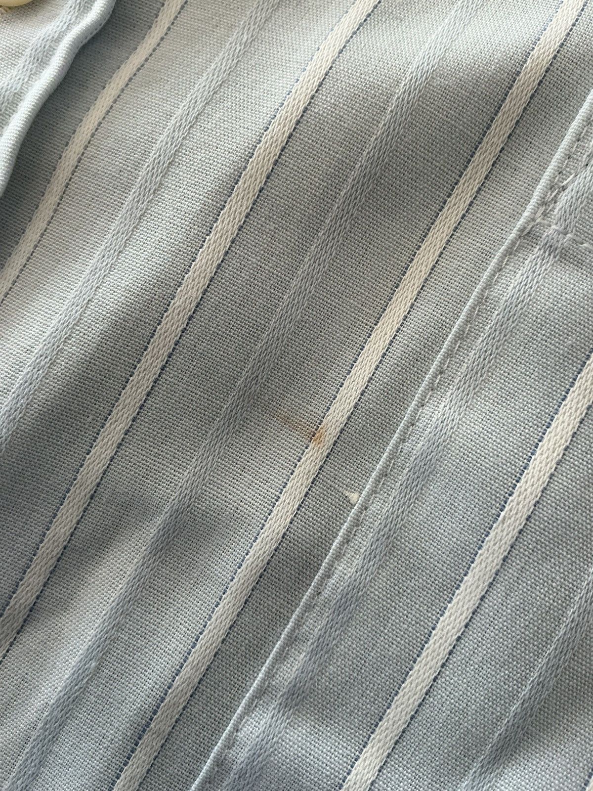 Yves Saint Laurent Vintage 80s YSL Yves Saint Laurent Striped Button Shirt Size US S / EU 44-46 / 1 - 9 Thumbnail