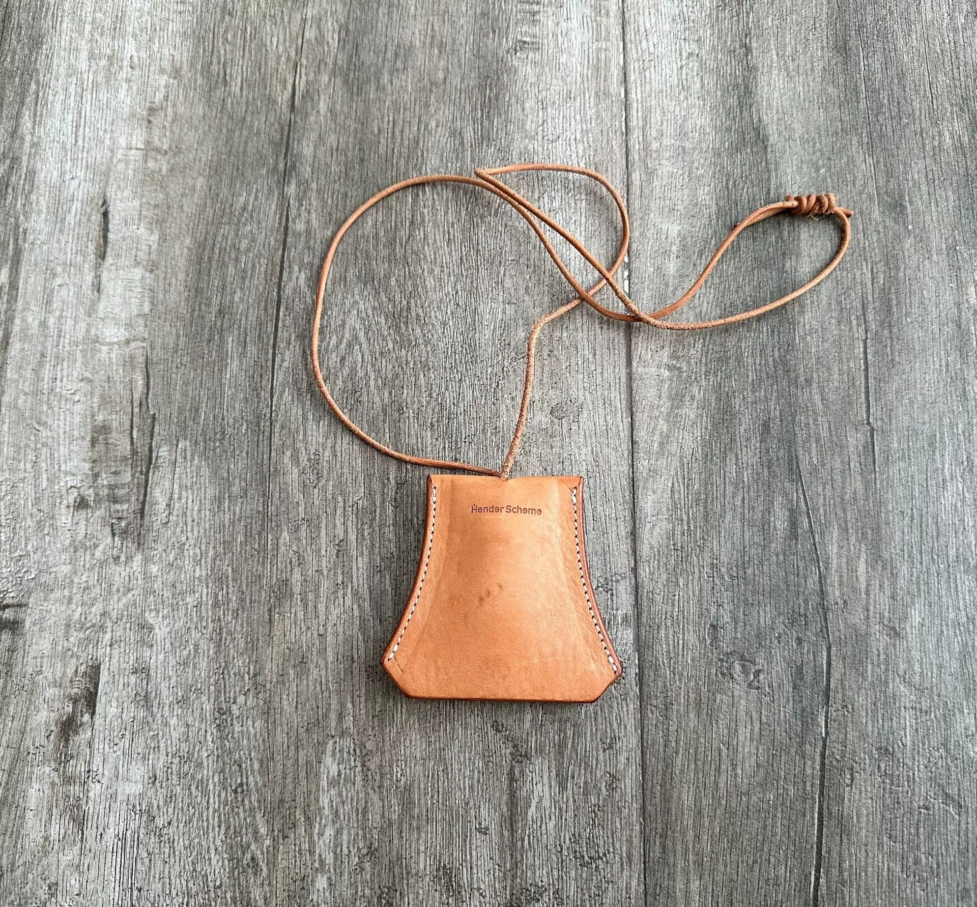 Hender Scheme Hender Scheme Leather Keychain Pouch Necklace Size ONE SIZE - 1 Thumbnail