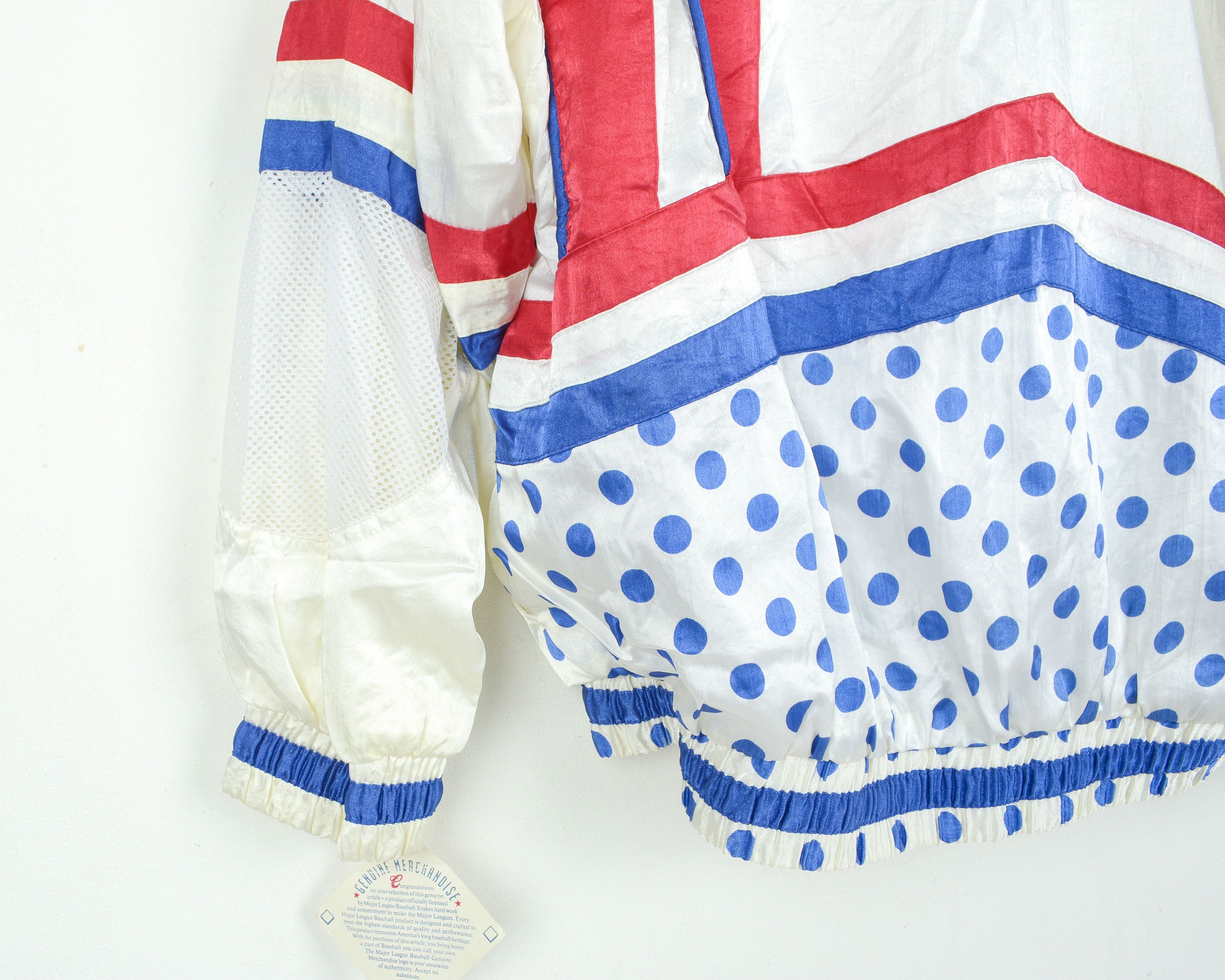 MLB Deadstock Chicago Cubs Vintage Women's XL Nylon Shell Jacket Size XL / US 12-14 / IT 48-50 - 13 Thumbnail