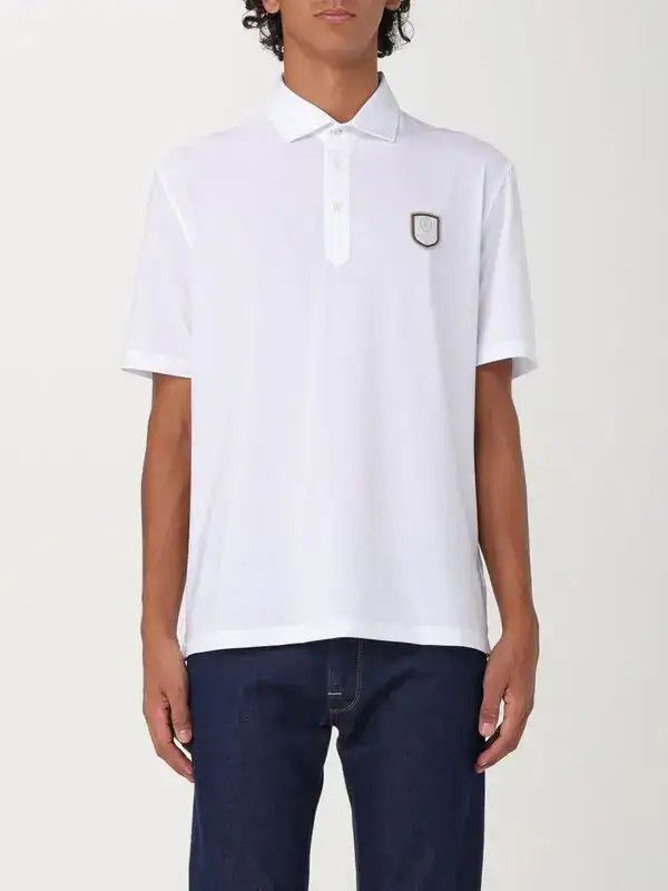 Brunello Cucinelli o1w1db10326 Polo Shirt in White Size US S / EU 44-46 / 1 - 1 Thumbnail