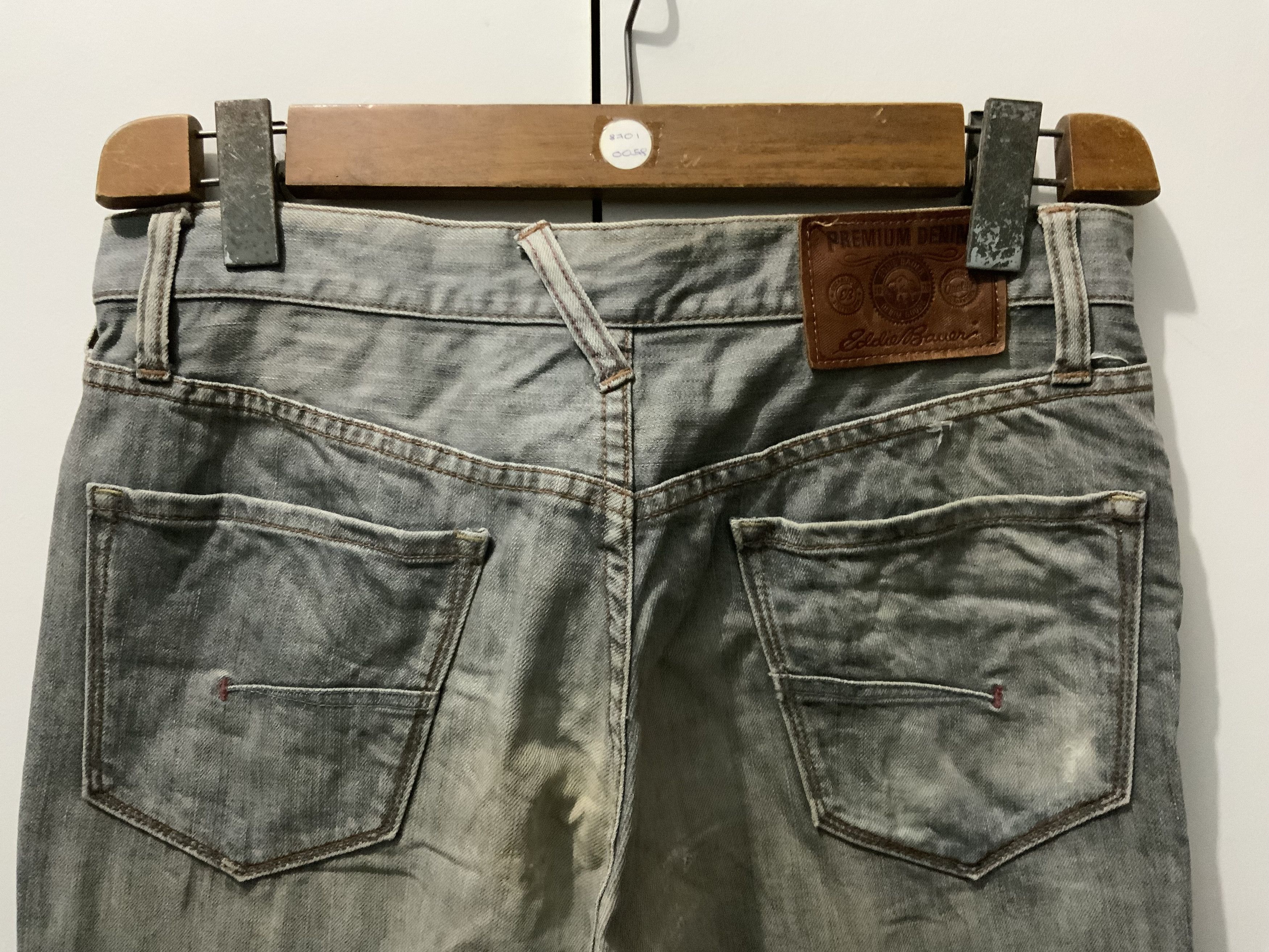 Denime Eddie Bauer Fade Japan Denime Jean Size US 31 - 9 Thumbnail