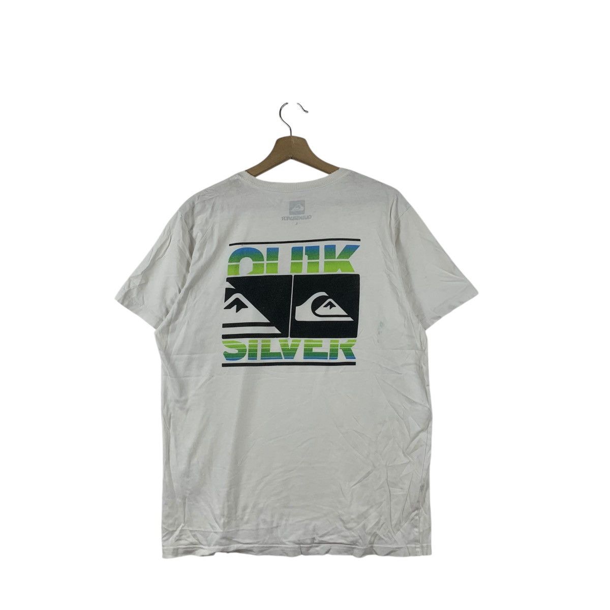 Quiksilver QUIKSILVER SURF AUSTRALIA Backhit Box Logo Tee Shirt Top Size US L / EU 52-54 / 3 - 6 Thumbnail