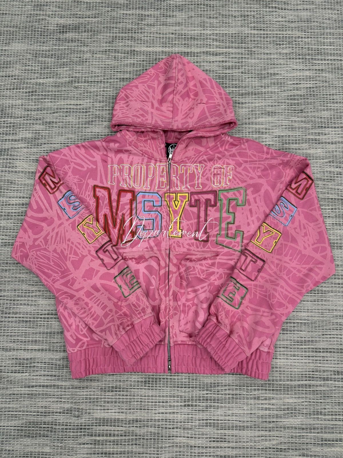 Other Msyte Pink Graffiti Zip Size US XL / EU 56 / 4 - 1 Thumbnail