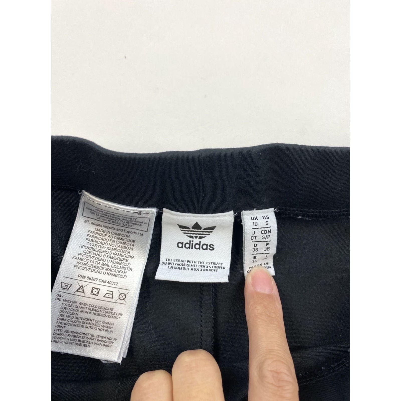 Adidas Adidas Leggings Womens Small Black Compression Leg Activewear Gym & Training Running Yoga Women Originals Size 28" / US 6 / IT 42 - 3 Thumbnail
