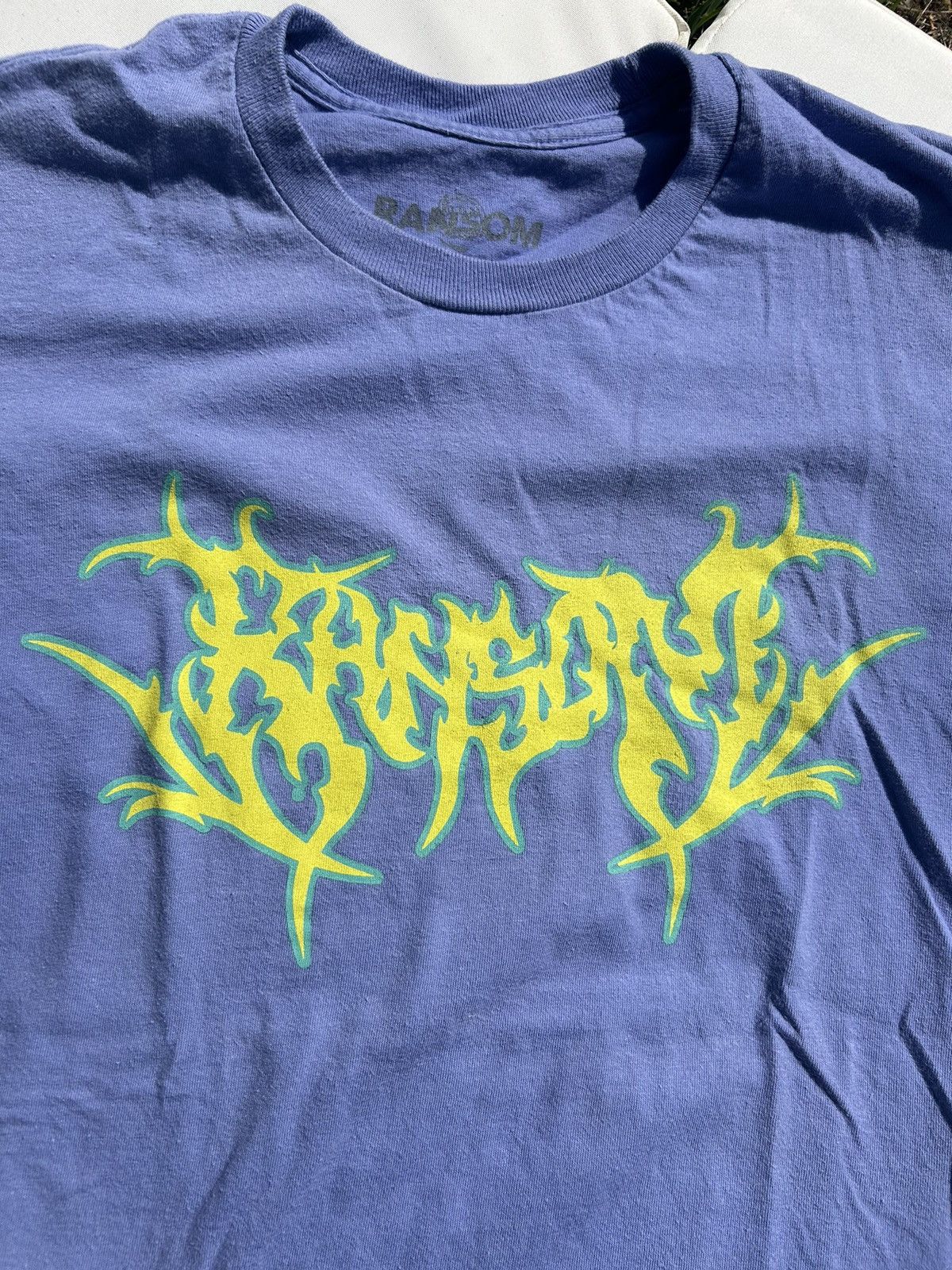 Ransom Clothing Ransom Clothing - Purple Metal Logo T Shirt - Medium Size US M / EU 48-50 / 2 - 6 Thumbnail