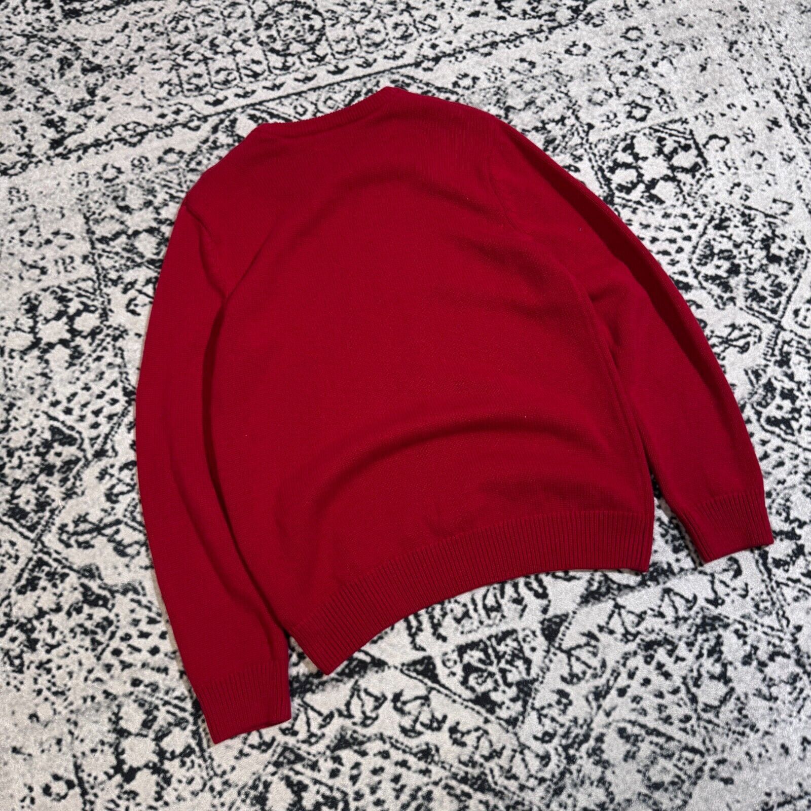 Chaps × Vintage Chaps Unisex Red Cotton Sweater Size S Regular Fit Size US S / EU 44-46 / 1 - 13 Thumbnail