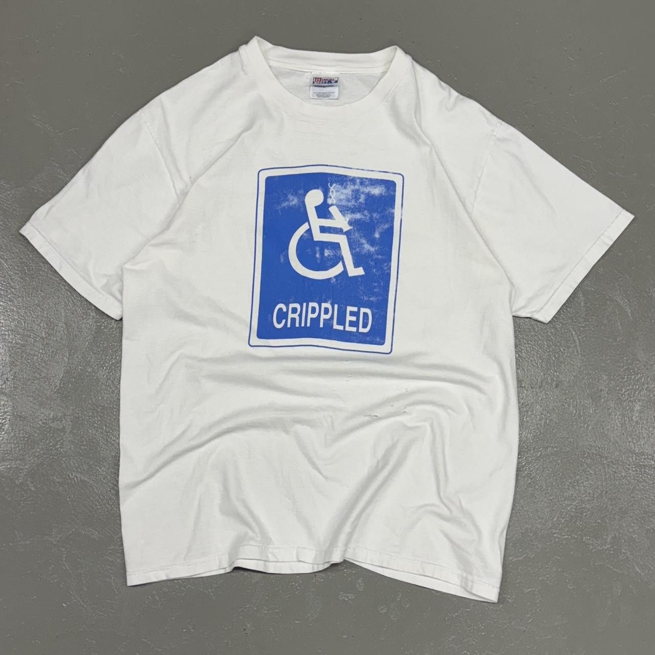 Hanes Vintage Crippled Weed Shirt Size US L / EU 52-54 / 3 - 2 Thumbnail